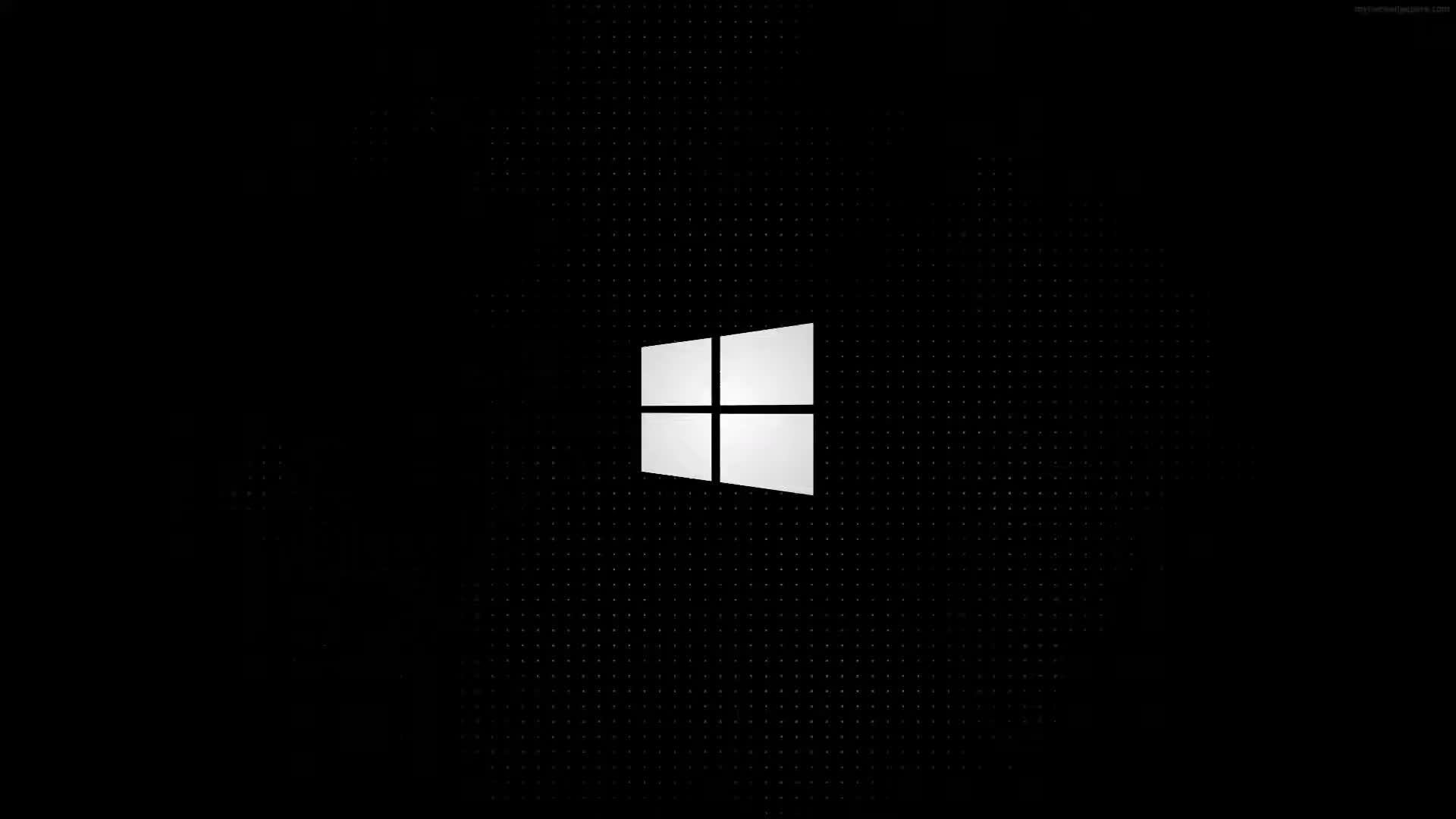 PC Glitchy Windows Logo 1080p