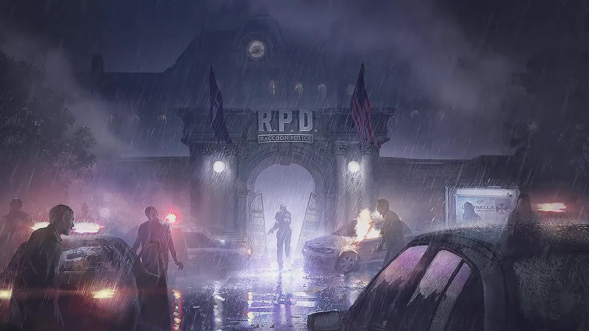 Live Wallpaper Resident Evil 2 Remake RPD 