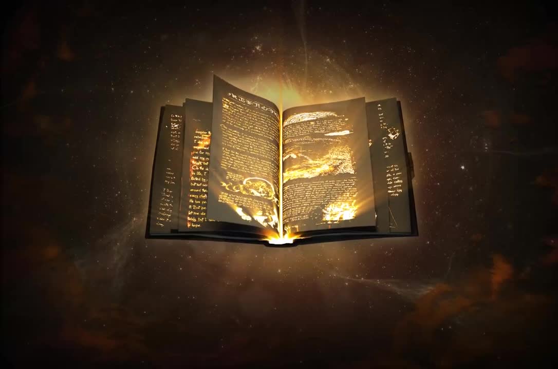 Cool Magic Spell Book 4k live wallpaper