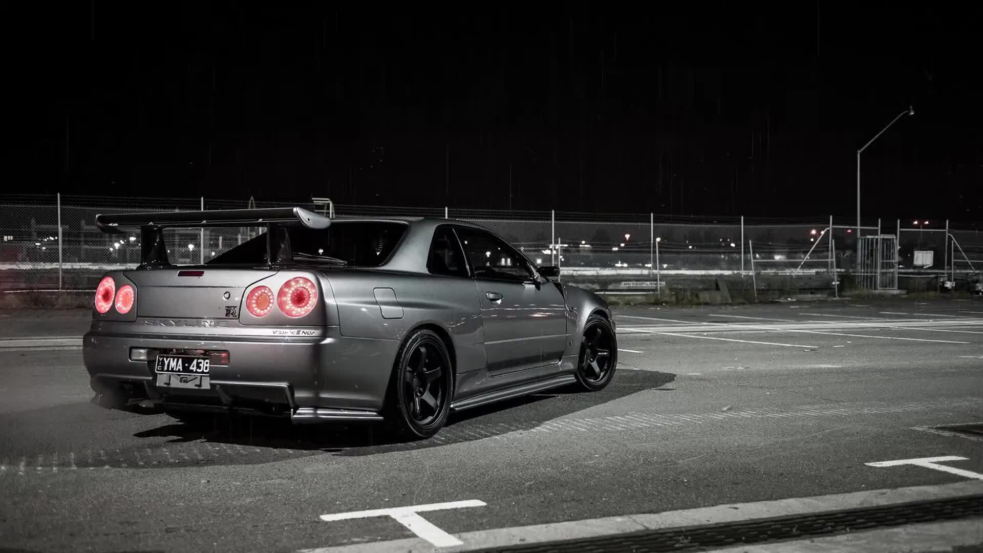 Live Wallpaper Nissan Skyline GTR R34