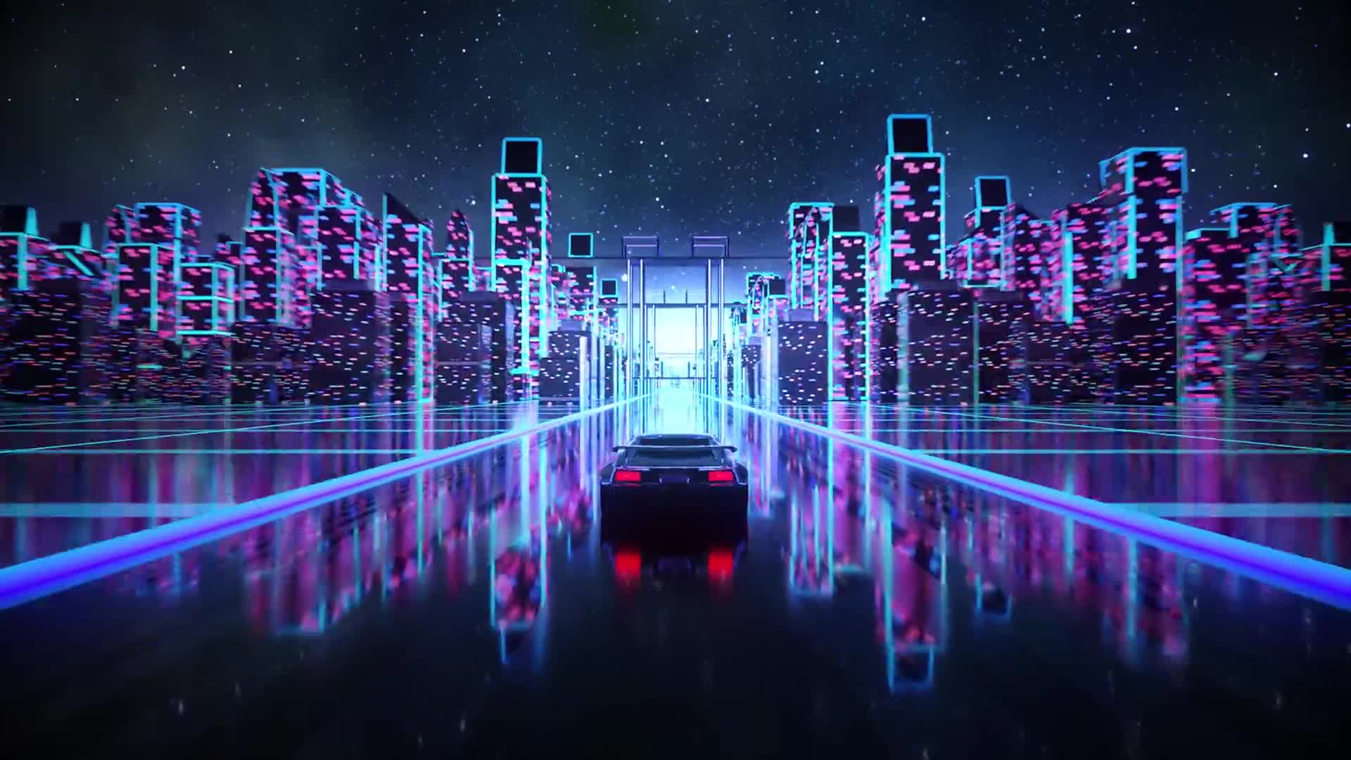 OutRun Trailblazer Car Live Wallpaper