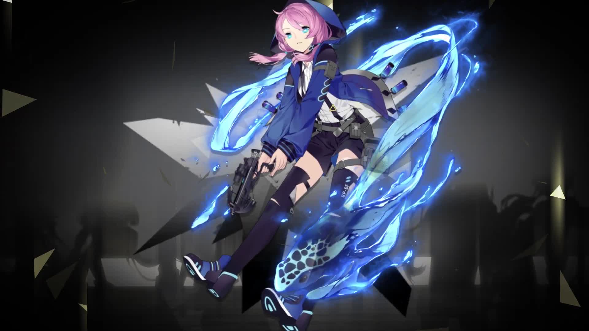 28. Arknights - Blue Poison [ Live Wallpaper ]