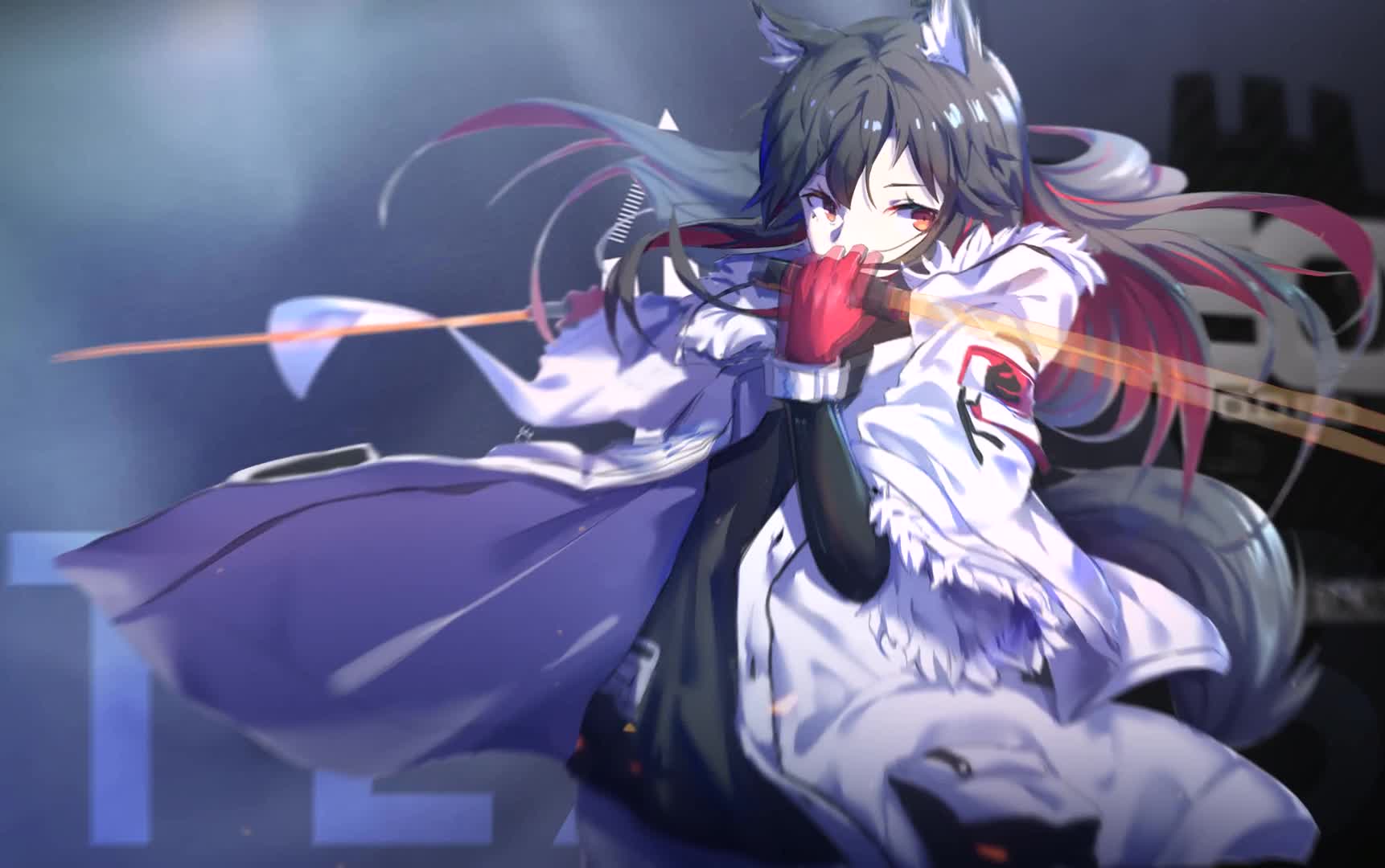 39. Arknights - Texas [ Live Wallpaper ]