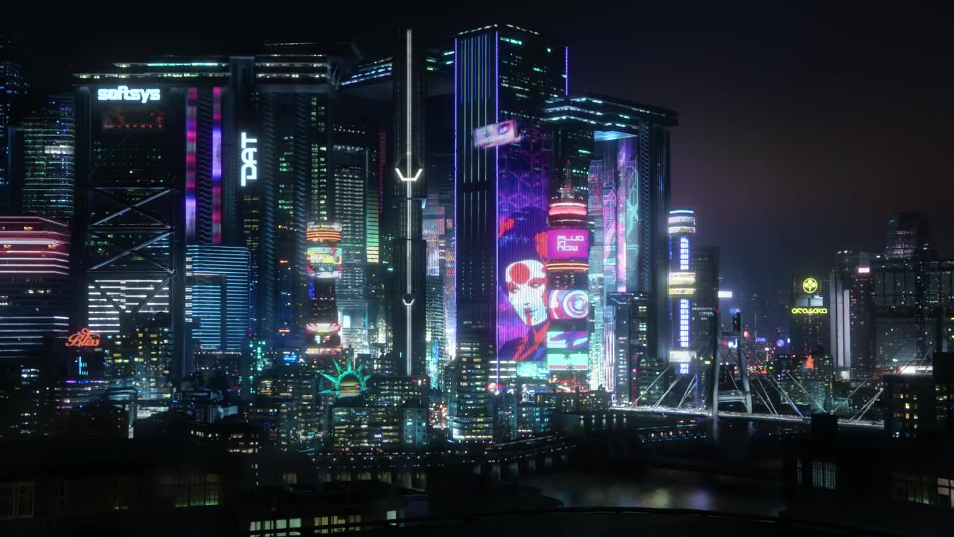 Night City Cyberpunk 2077 Wallpaper