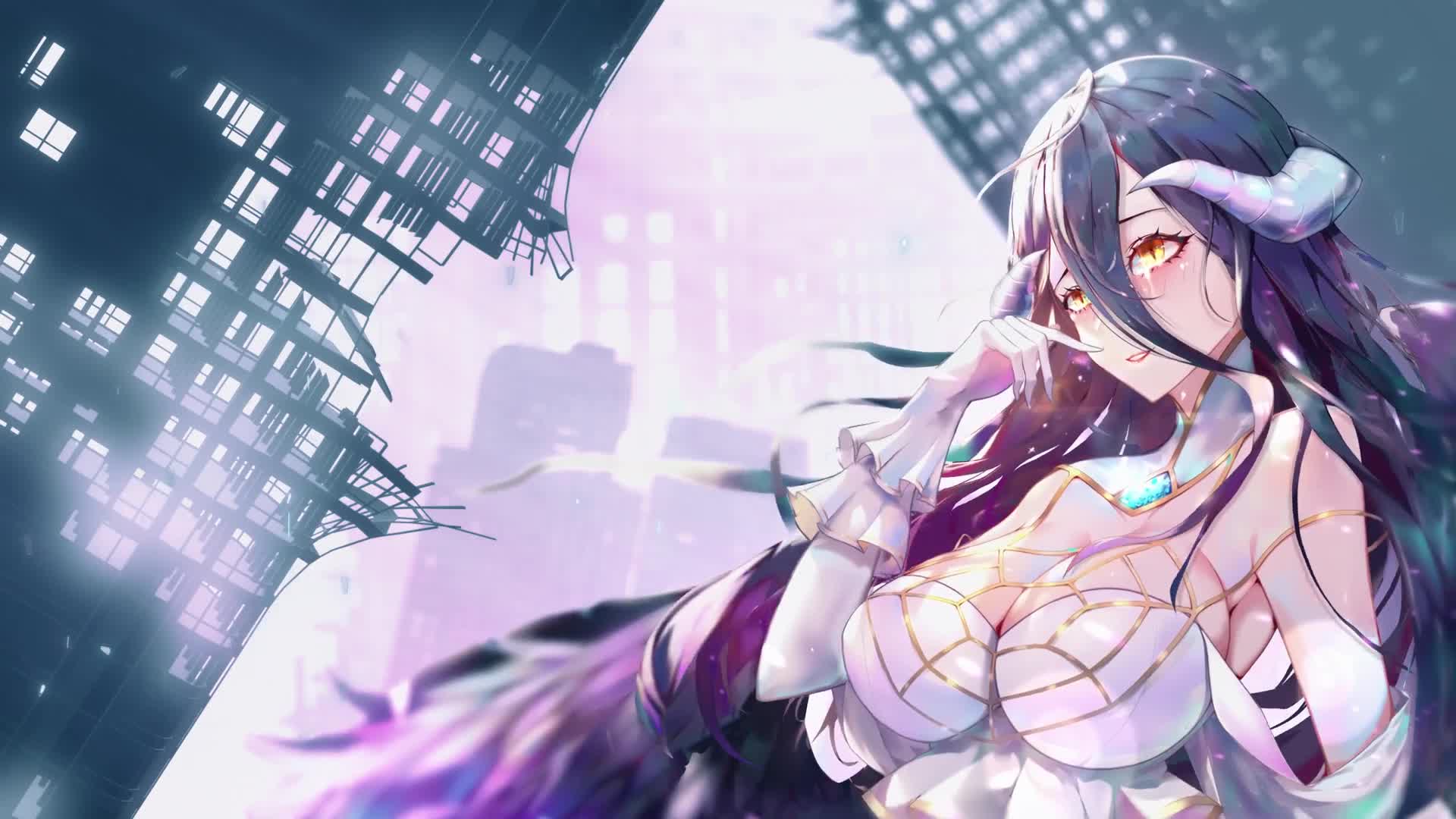 Overlord  Albedo  Live Wallpaper