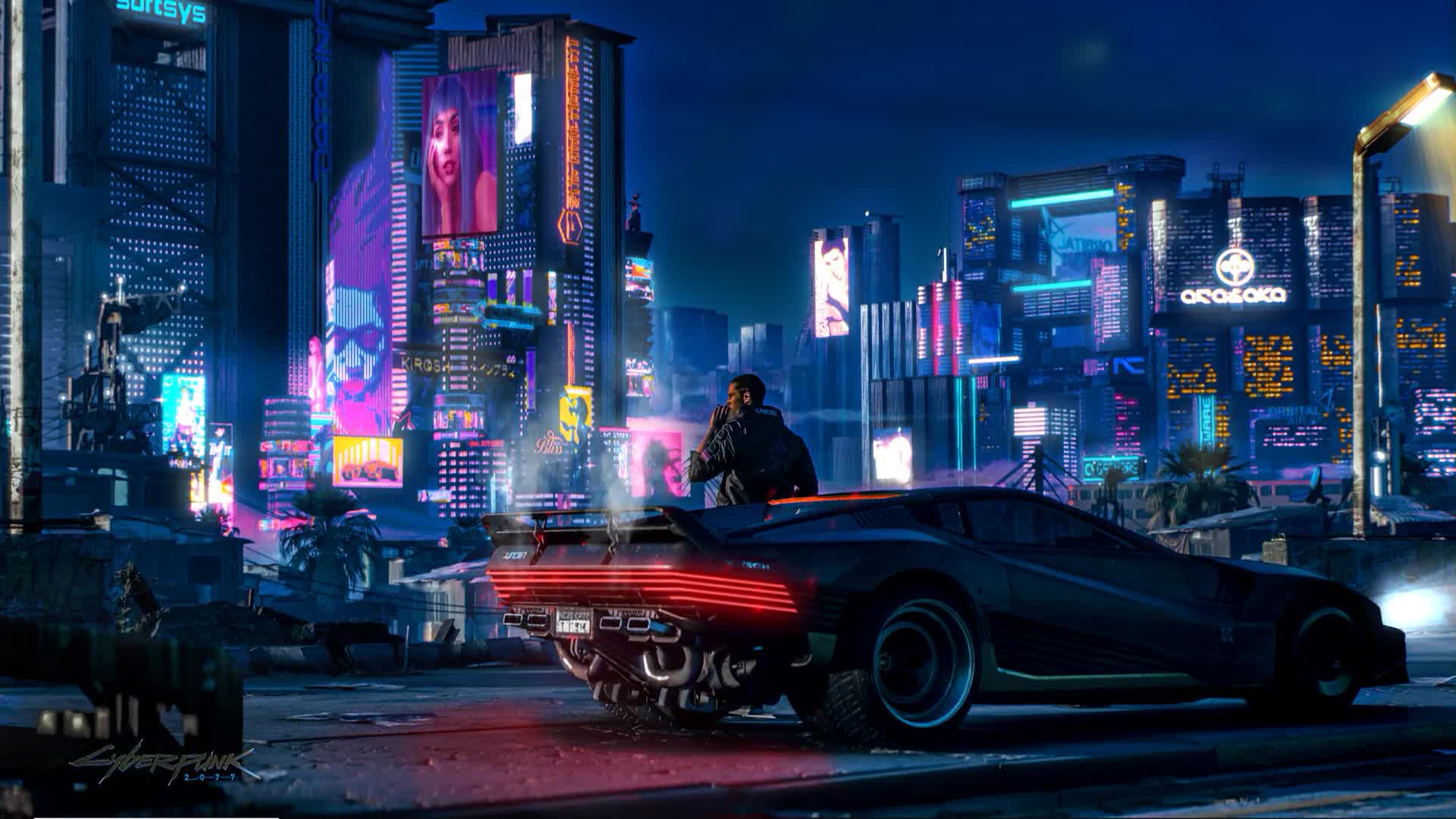 CYBERPUNK 2077 NIGHT MODE Wallpaper Engine