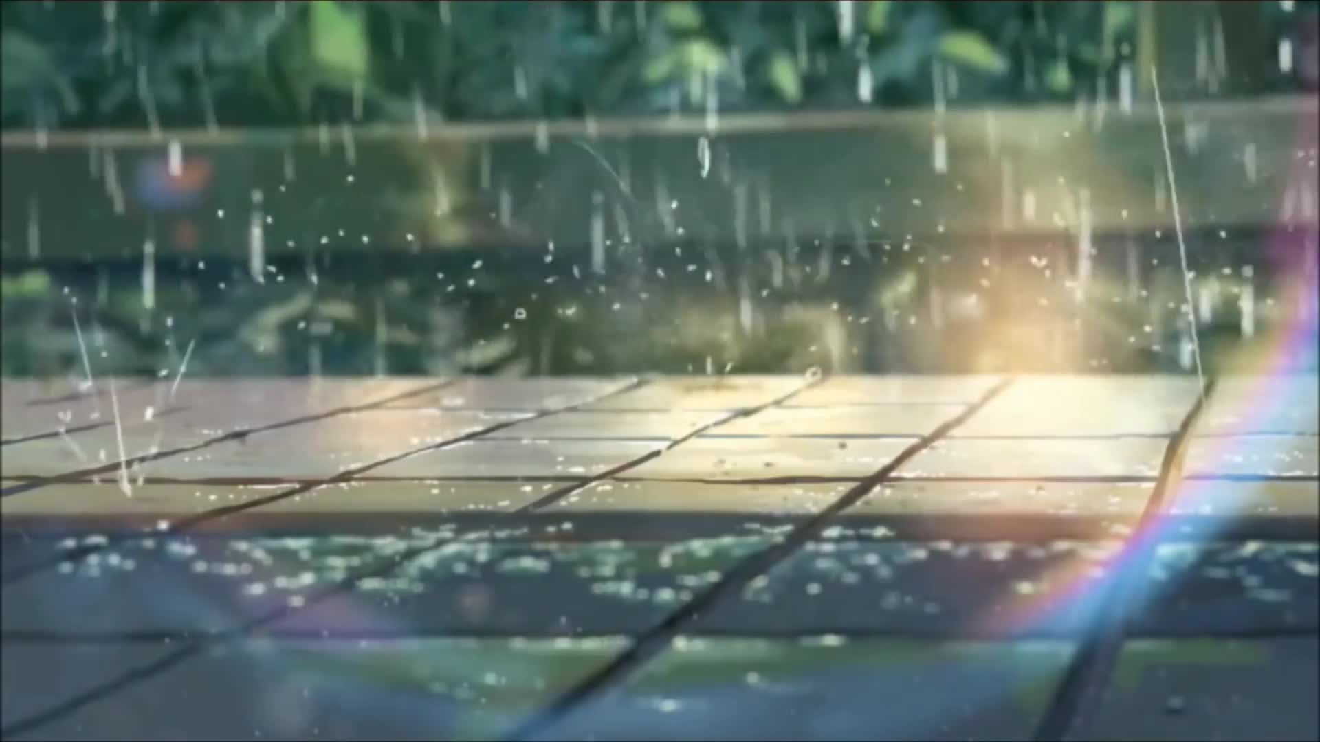 ANIME RAIN live wallpaper