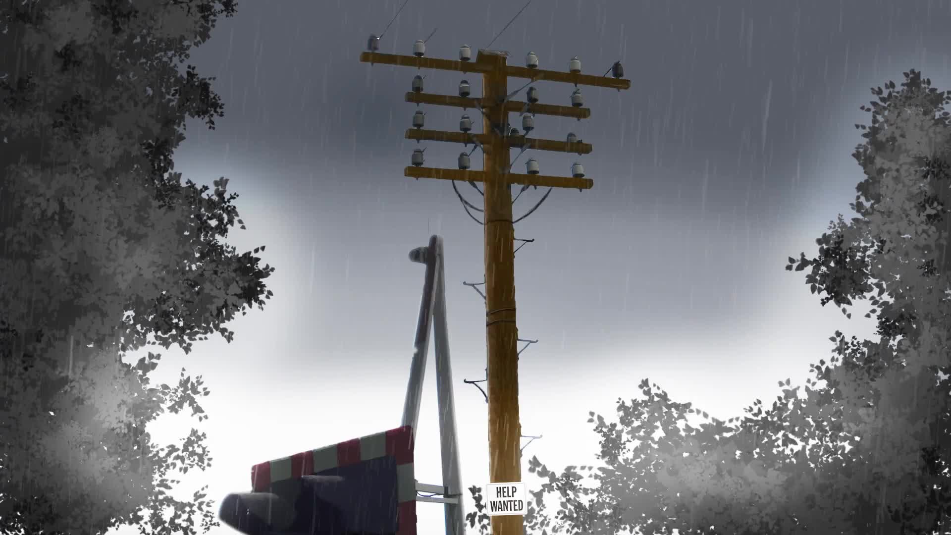 Anime Background Template Animation