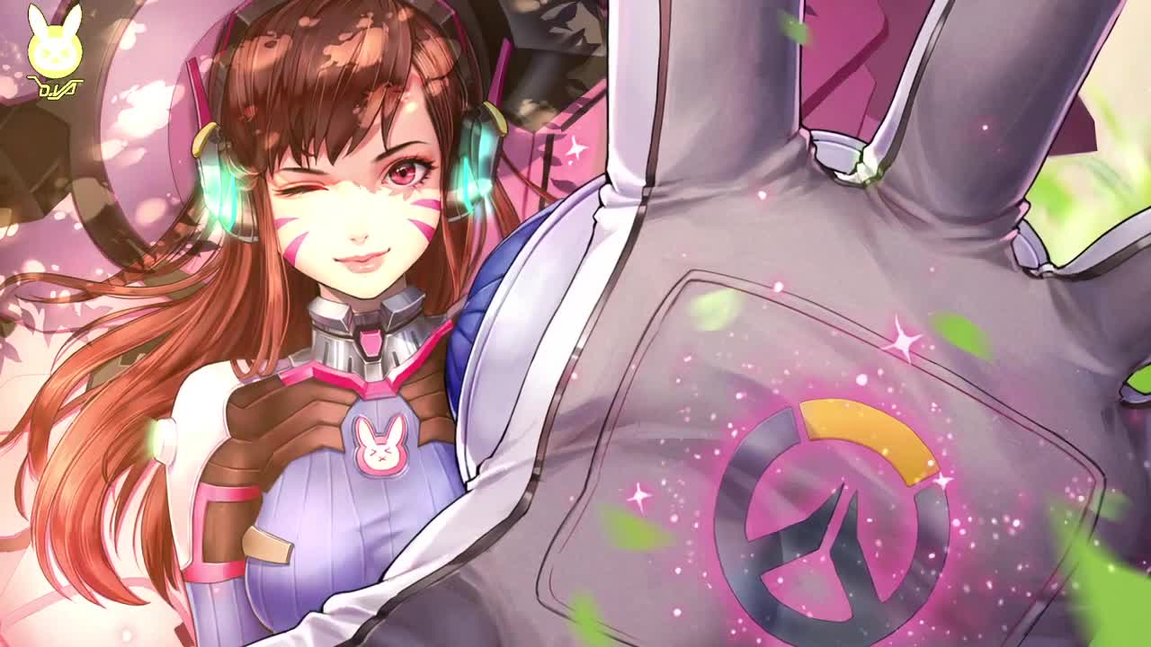 DVa Chilling  Overwatch 4K Wallpaper Engine