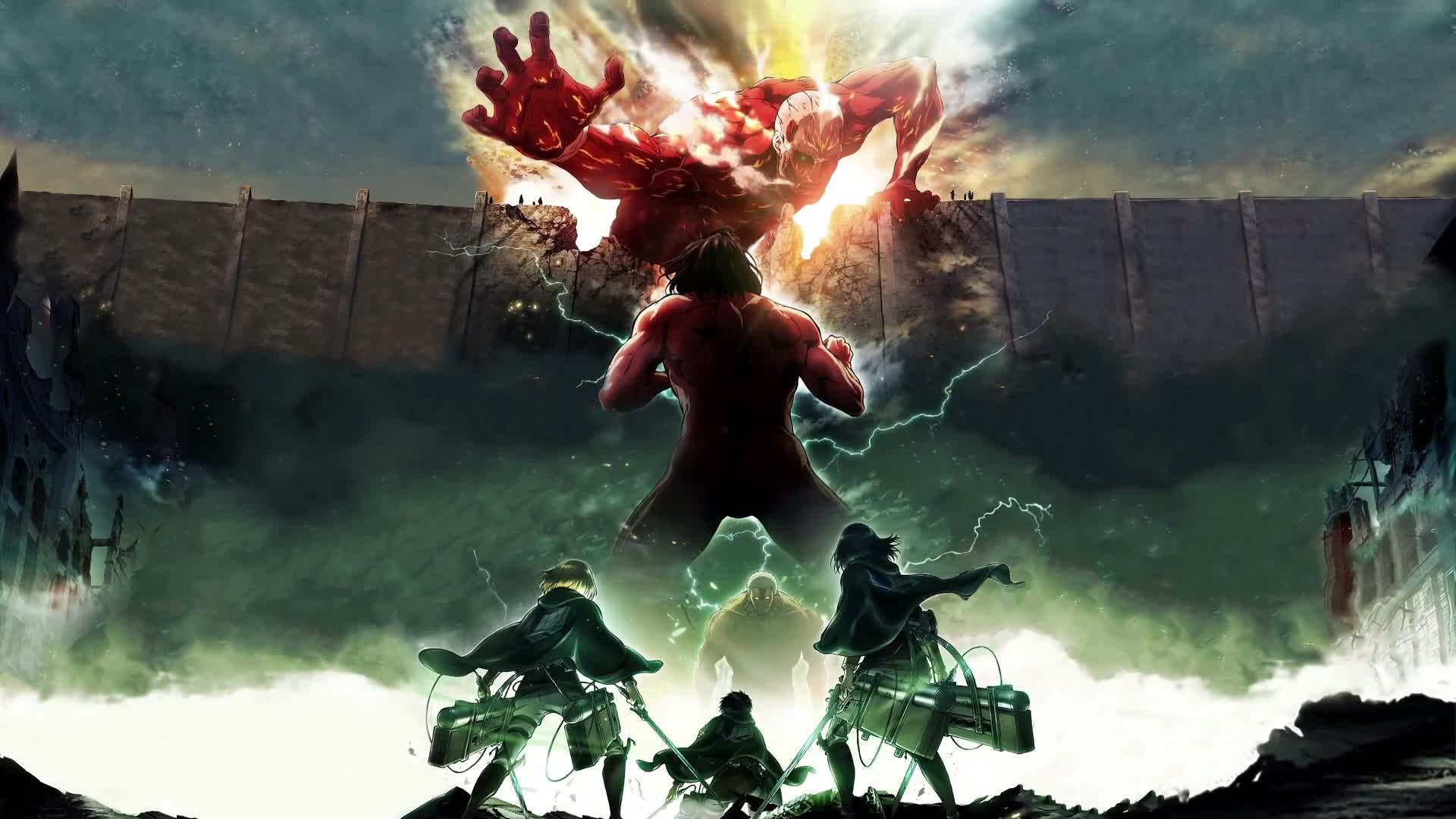 Cool Attack On Titan C FIX 4k Live Wallpaper