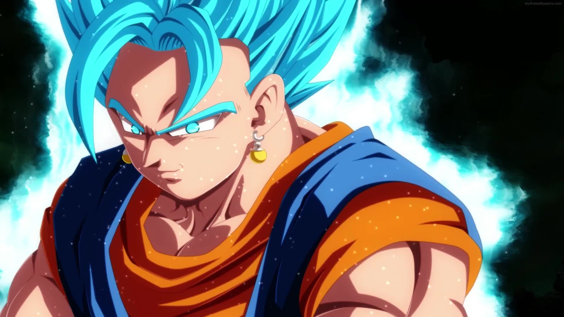 Cool Vegito Super Saiyan Blue 4k Live Wallpaper Dragon Ball Anime Live Wallpaper