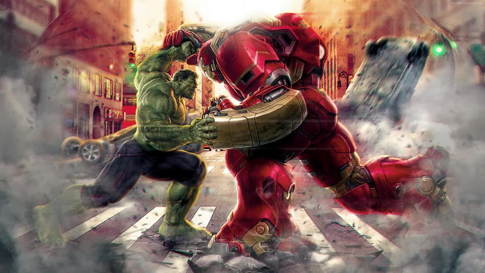 Cool HULK VS IRONMAN 4K LIVE WALLPAPER