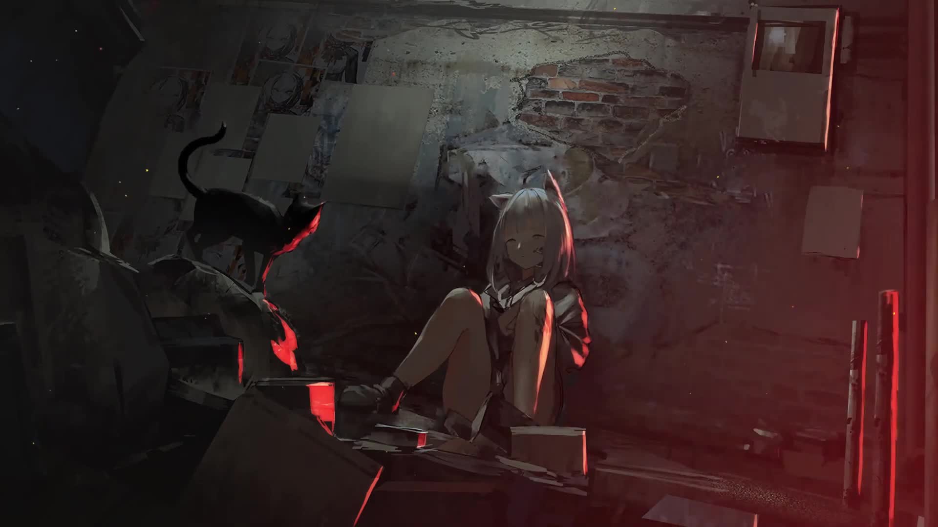 31. Arknights - [ Live Wallpaper ] Originiums infected