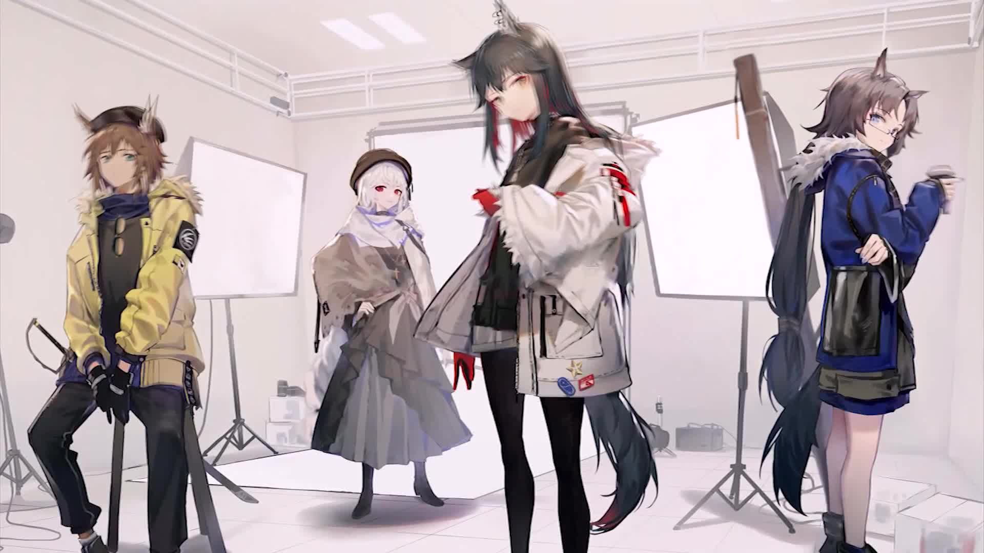 38. Arknights - Texas Fang Specter [ Live Wallpaper ]