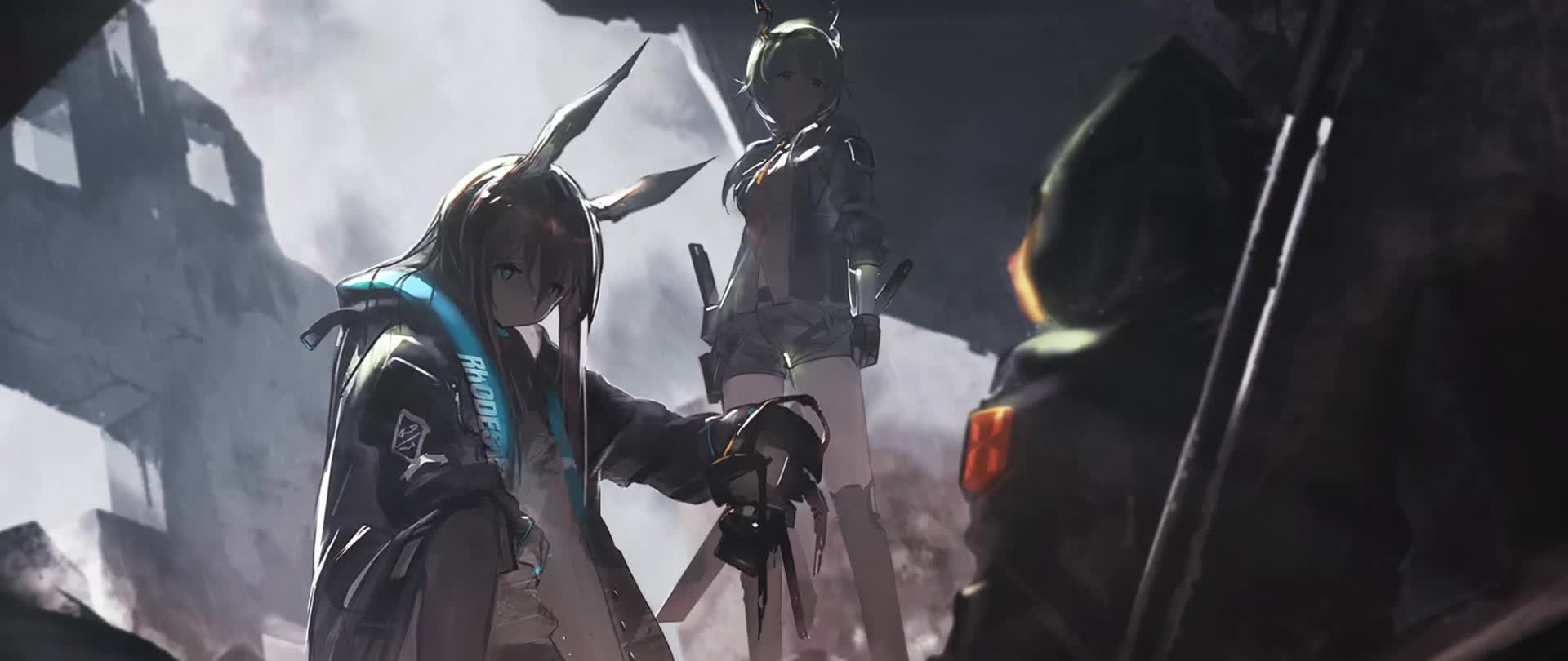 29. Arknights - Rain [ Live Wallpaper ]