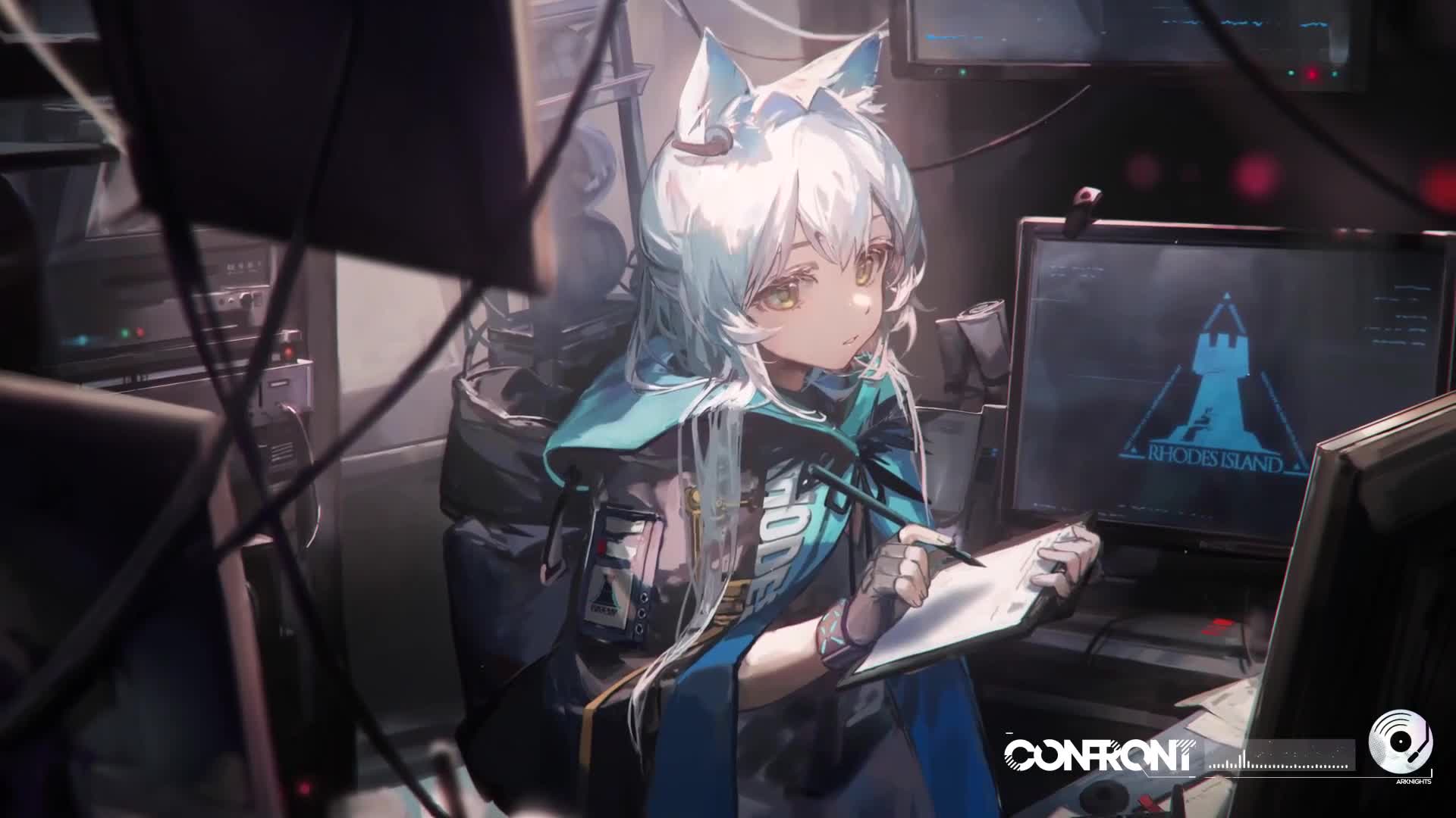 21. Arknights - Rosmontis [ Live Wallpaper ] 迷迭香