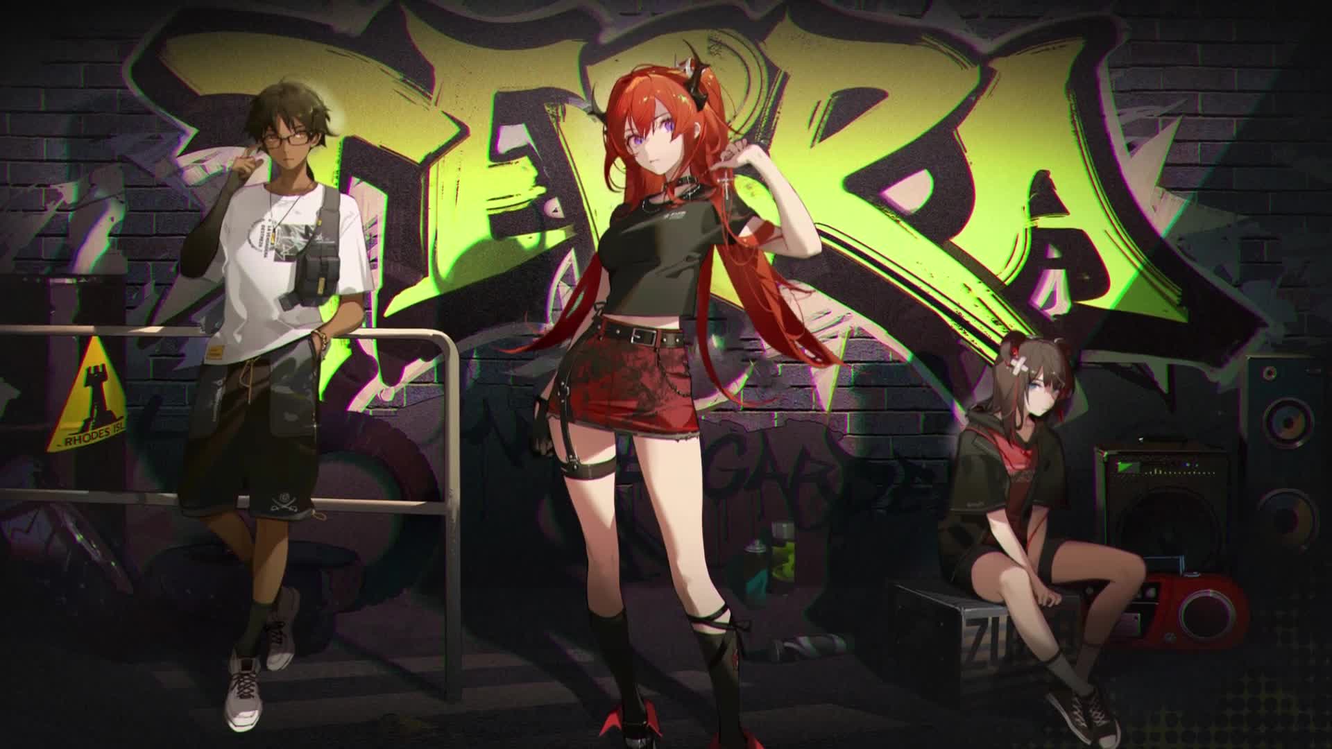 46. Arknights - Operation Pyrite [ Live Wallpaper ]