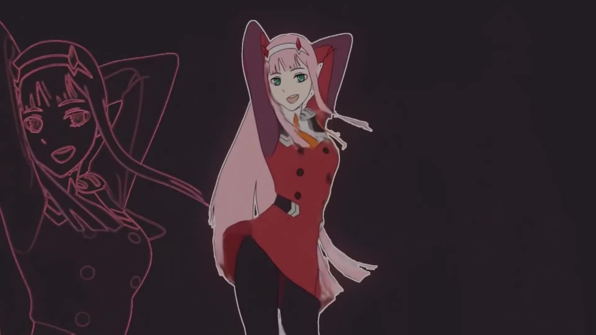 Zero Two Dance 1080P 60FPS