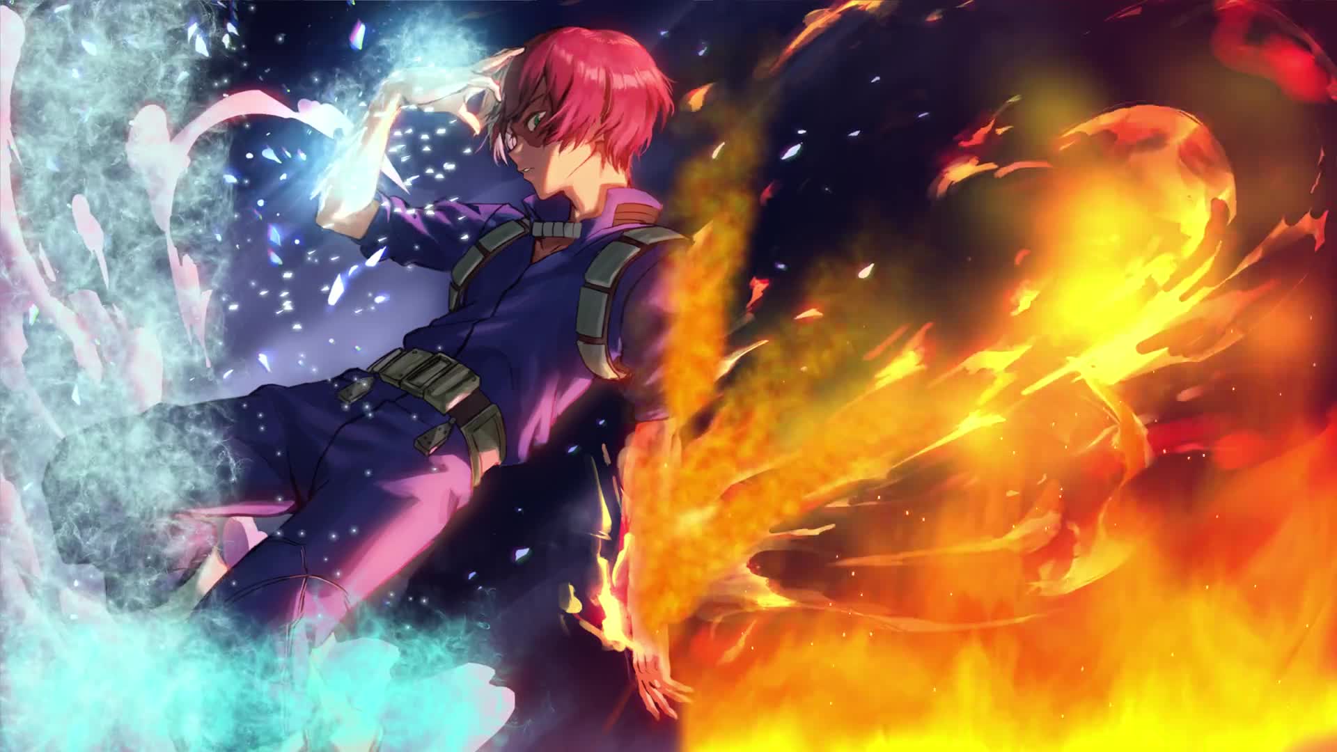 Live Wallpaper 4K Shoto Todoroki My Hero Academia
