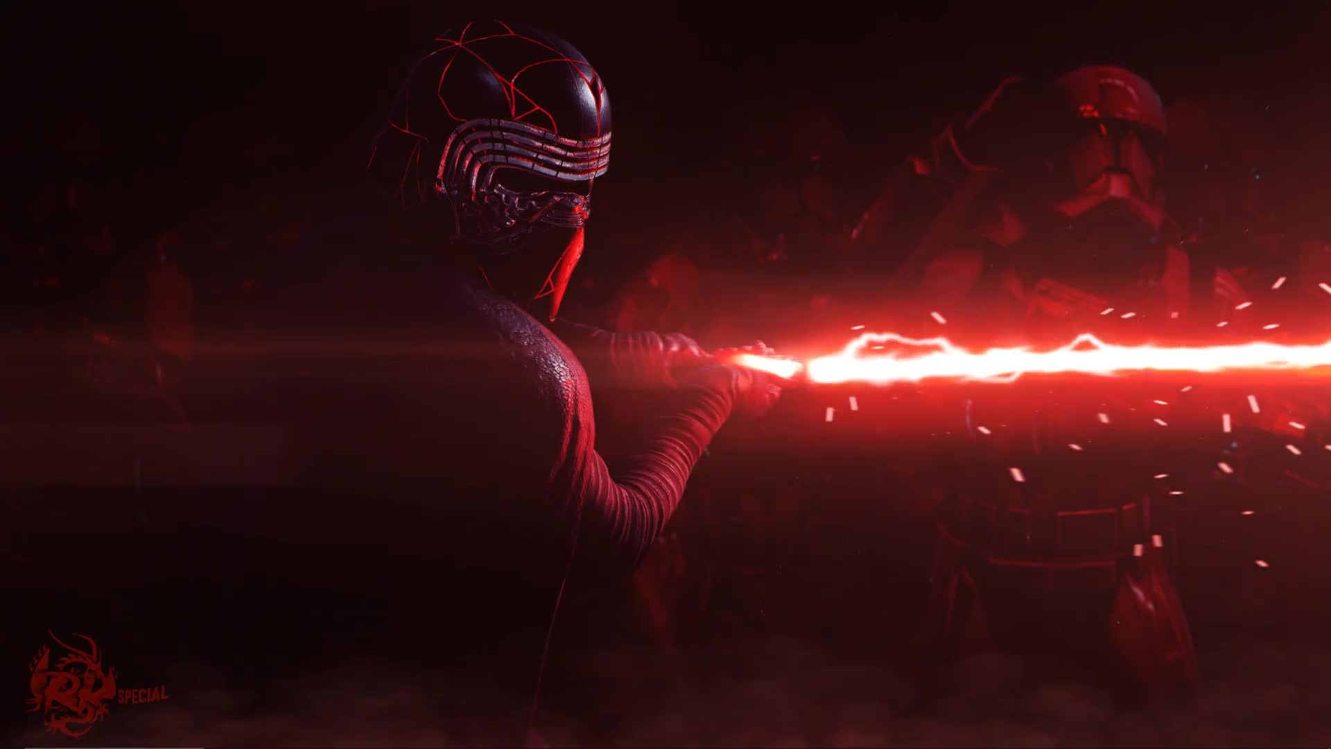 Grande Finale Special Sith Trooper Edd KYLO REN Star Wars Live Wallpaper