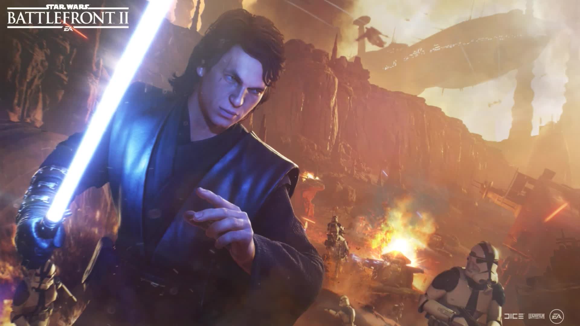 NAKIN SKYWALKER Capital Supremacy promotional art Star Wars Live Wallpaper