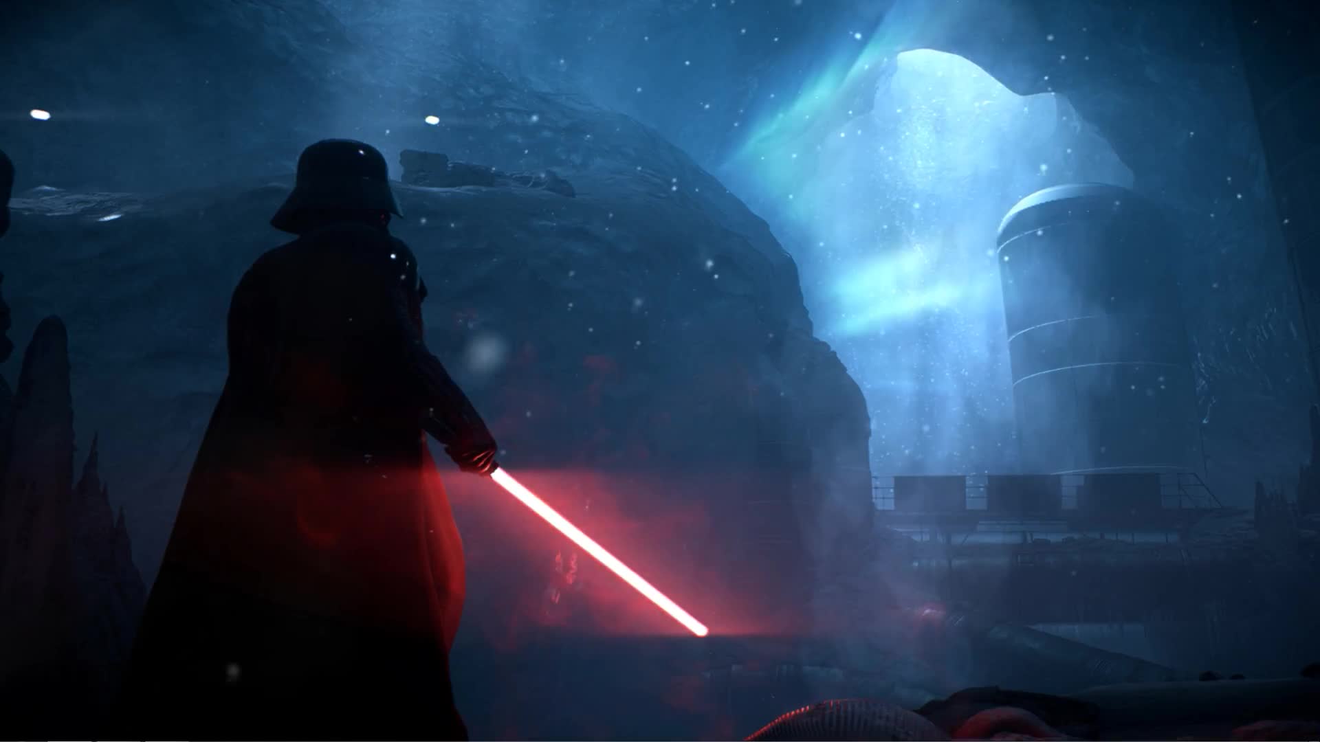 DARTH VADER on Hoth Star Wars Live Wallpaper