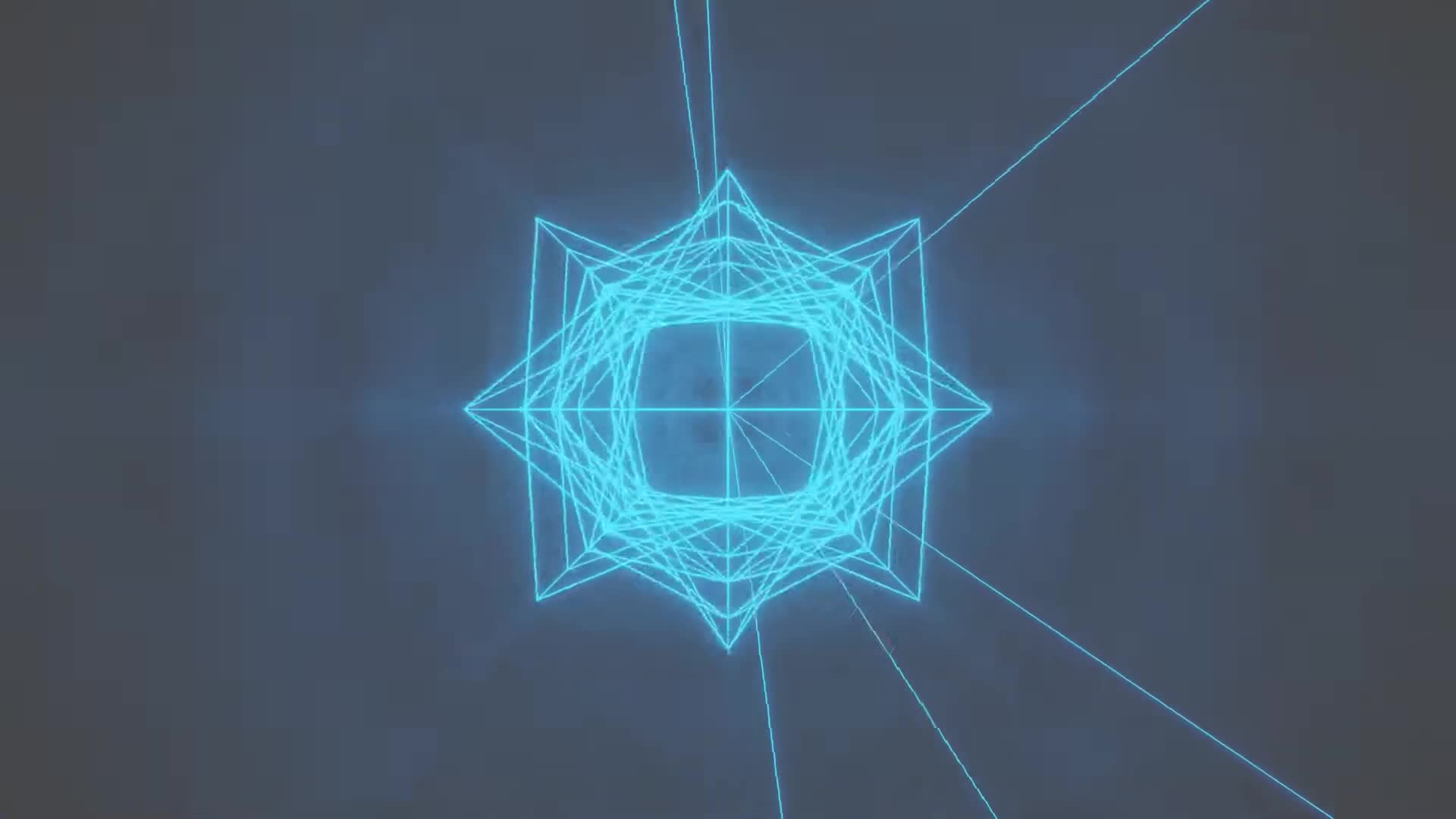 Abstract Line Animation, Purple Blue Line, Loop