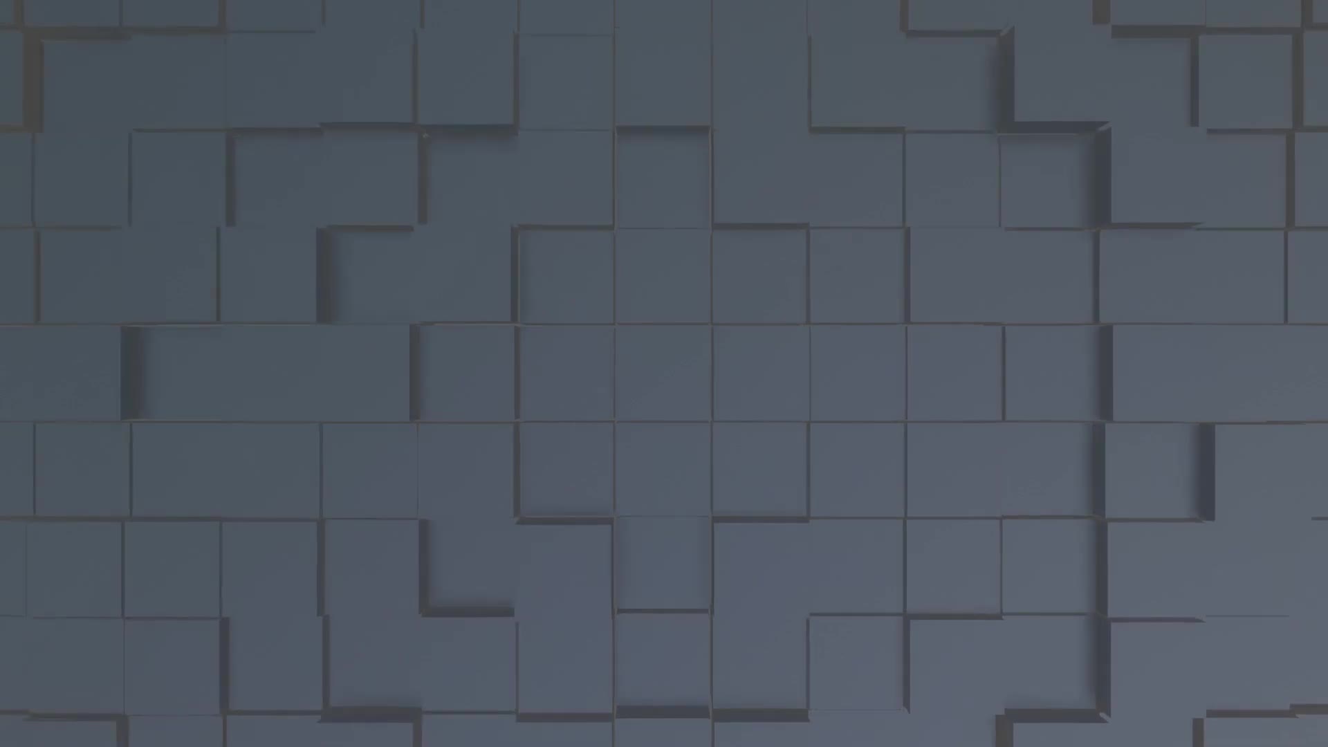 Abstract Orange Light Background Video, Black Cube Motion Background Loop