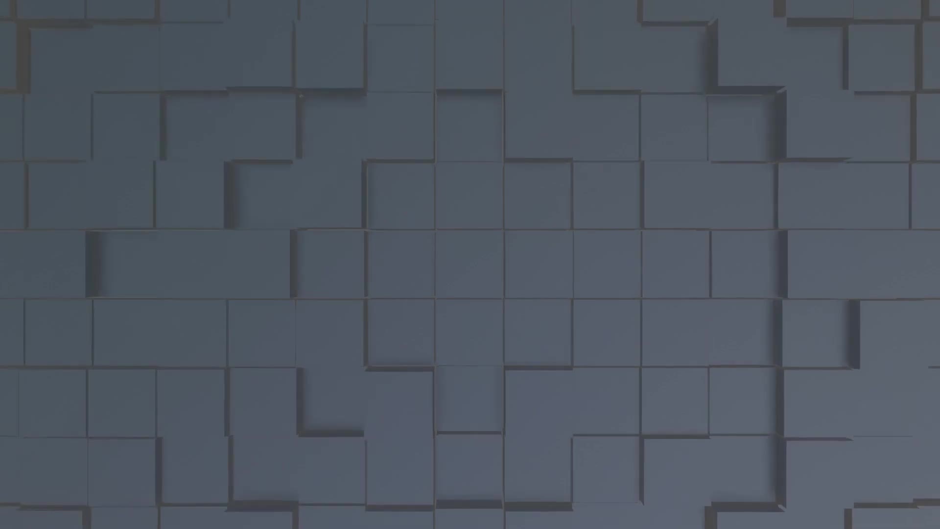 Abstract Red Light Background Video, Black Cube Motion Background Loop