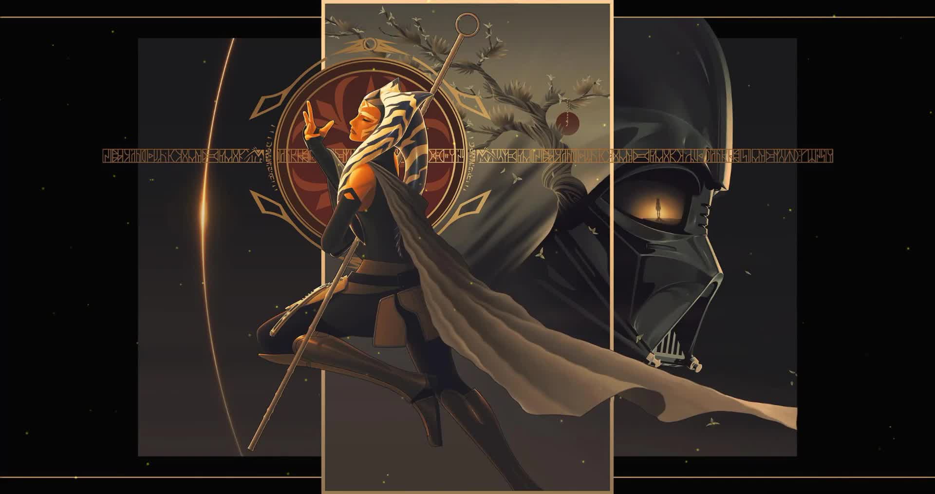 Star Wars Ahsoka & Vador Pc Live Wallpaper