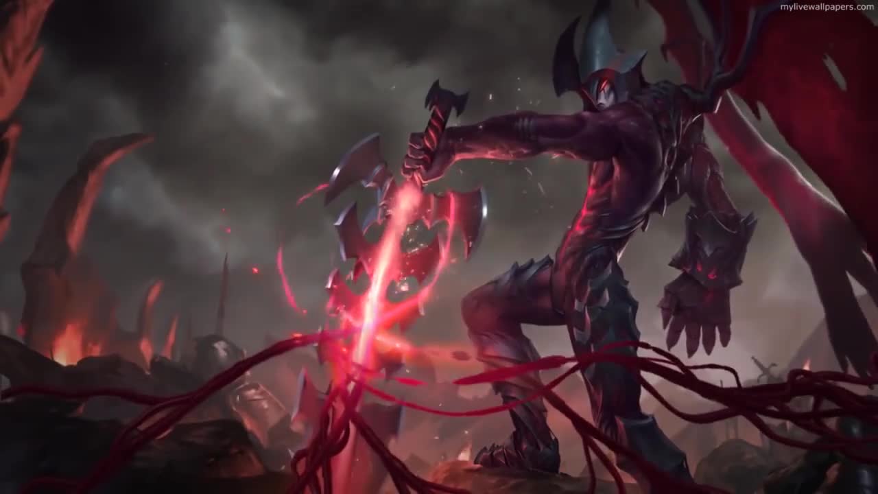 PC Aatrox LOL 1 Live Wallpaper
