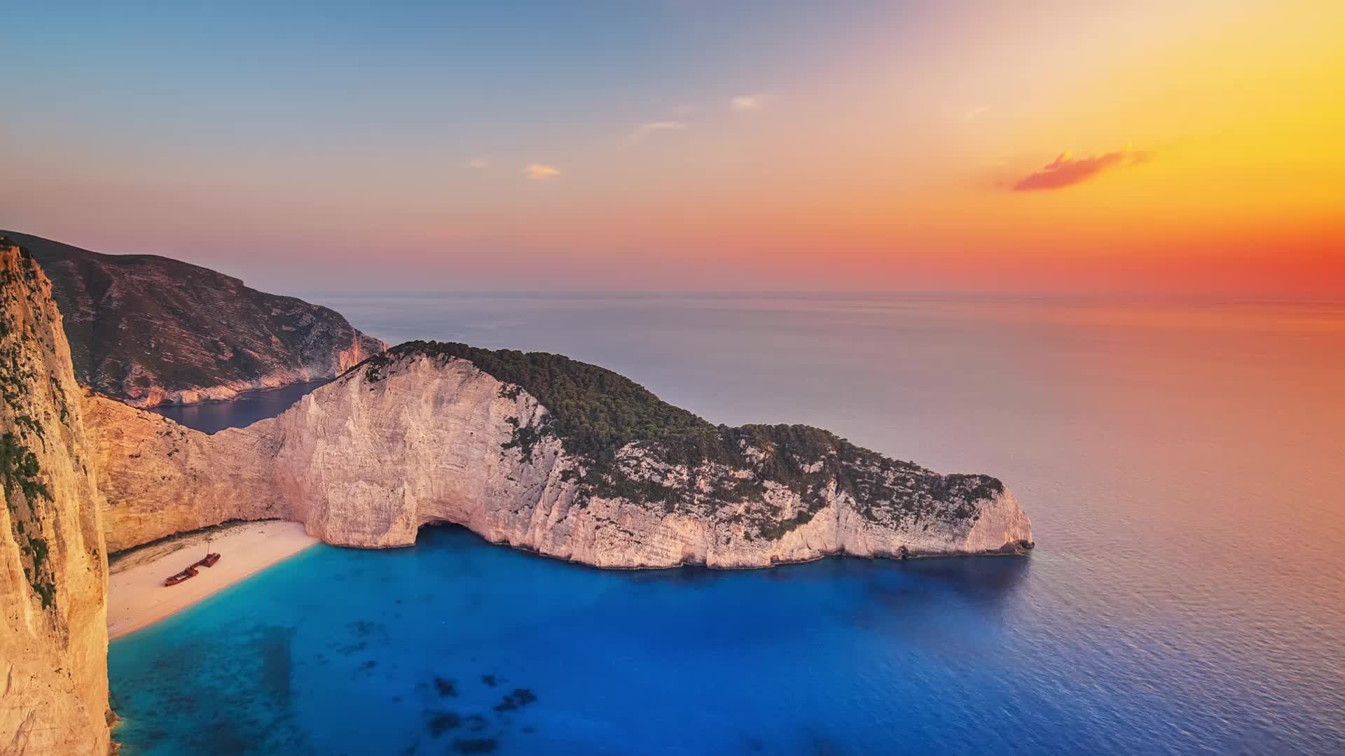 PC Beached Ship Live Wallpaper