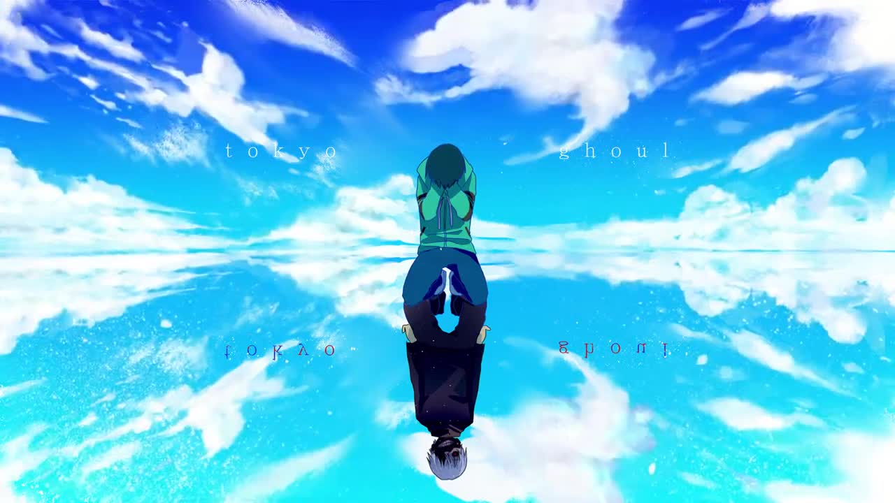 Fondo de Pantalla Animado Nubes de Tokyo Ghoul☁️ en Movimiento