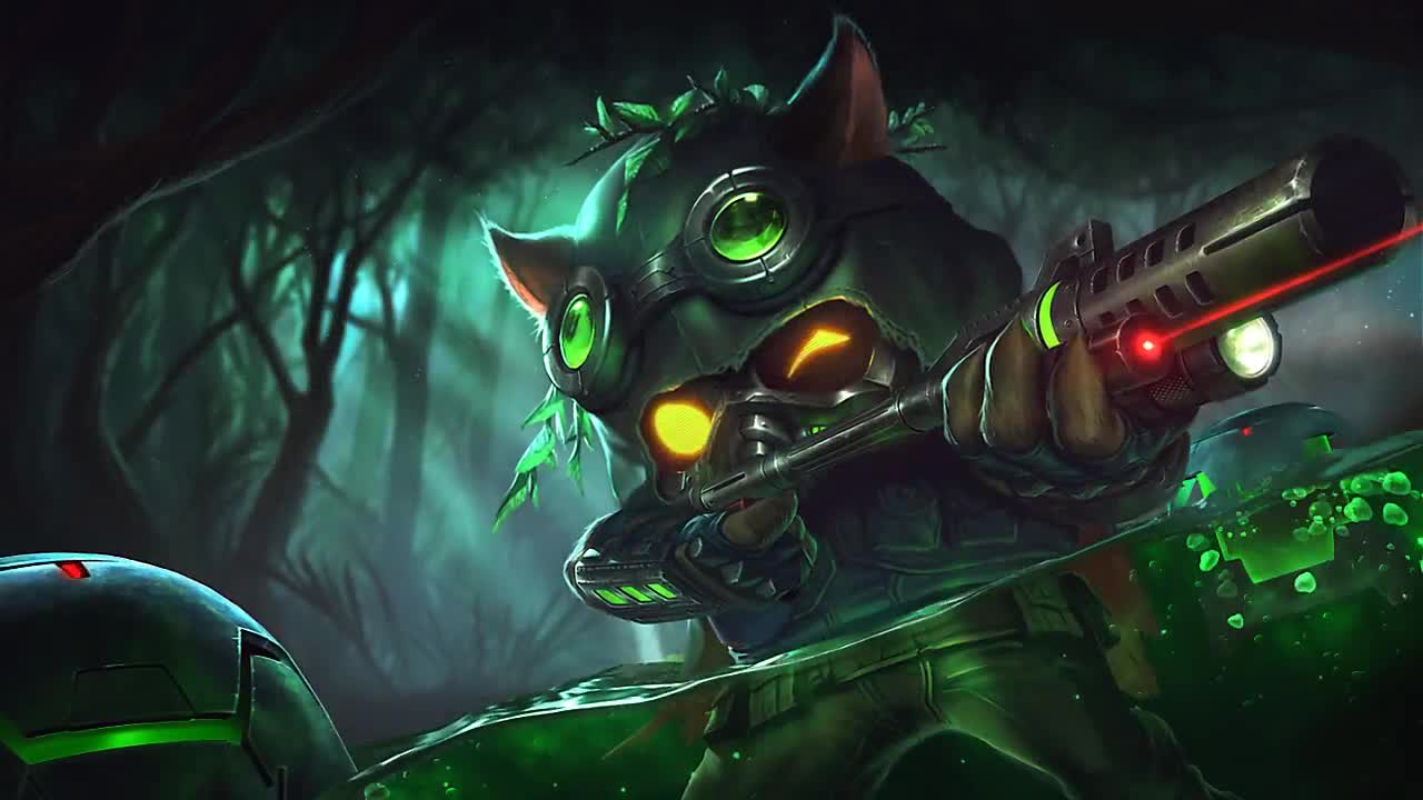 PC Omega Squad Teemo LOL Live Wallpaper