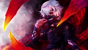 Fondo de Pantalla Animado Máscara de Ghoul de Tokyo Ghoul ? en Movimiento