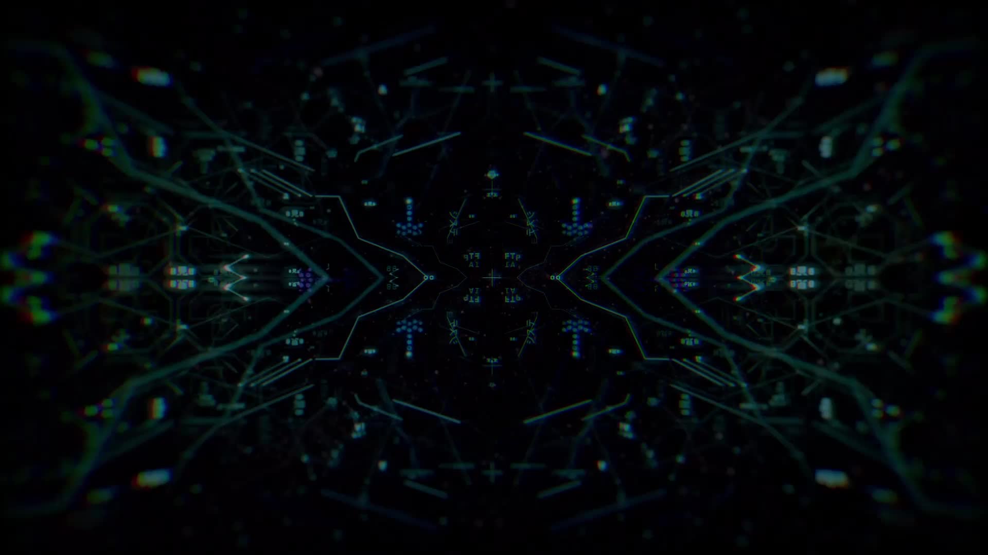 PC Digital HUD Techno Live Wallpaper