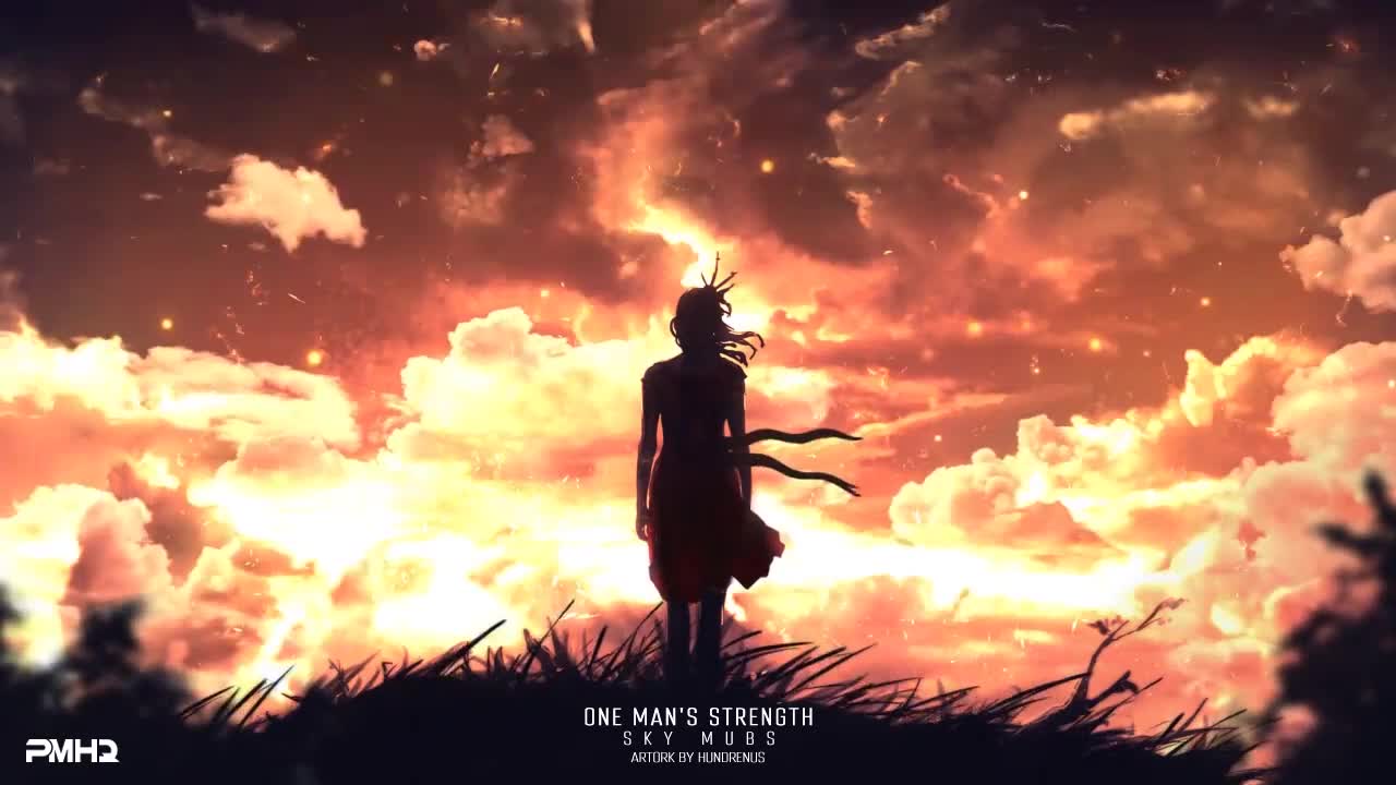 PC Girl Alone Clouds Live Wallpaper