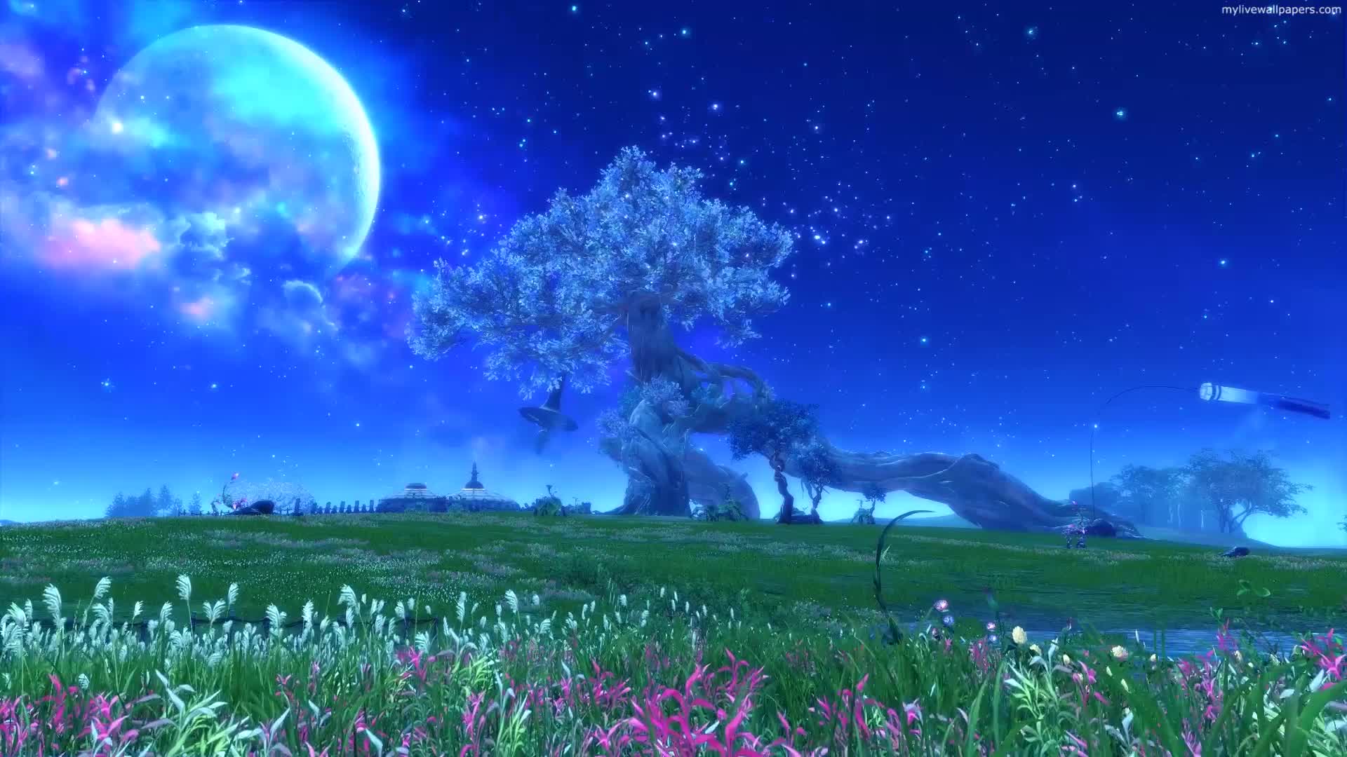 PC Fantasy Tree Live Wallpaper