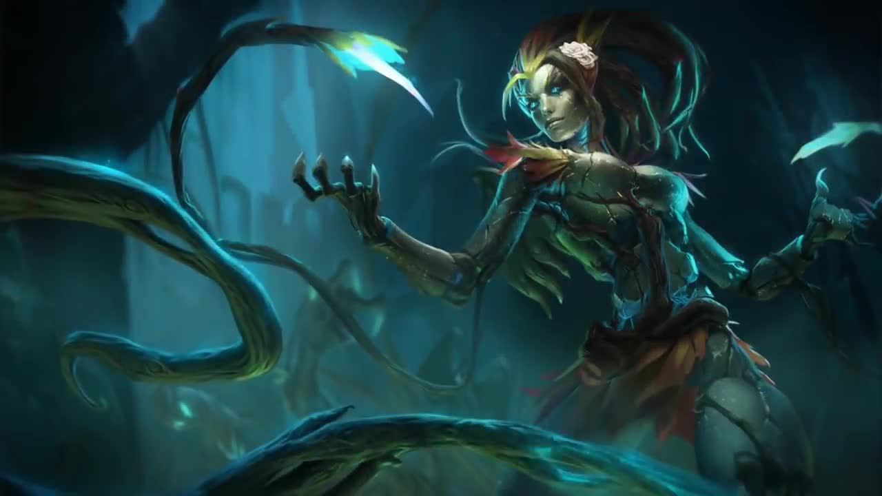 PC Haunted Zyra LOL Live Wallpaper
