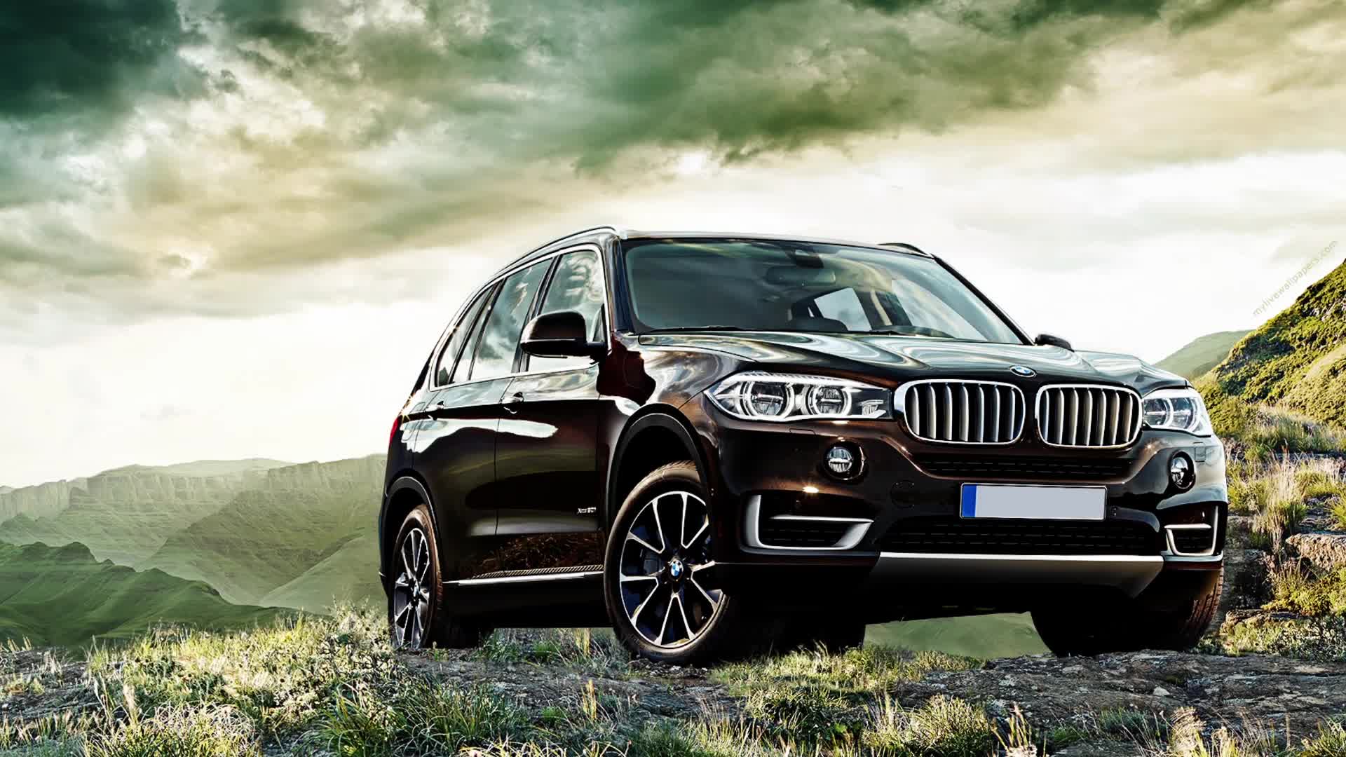 PC BMW X5 Mountains Live Wallpaper