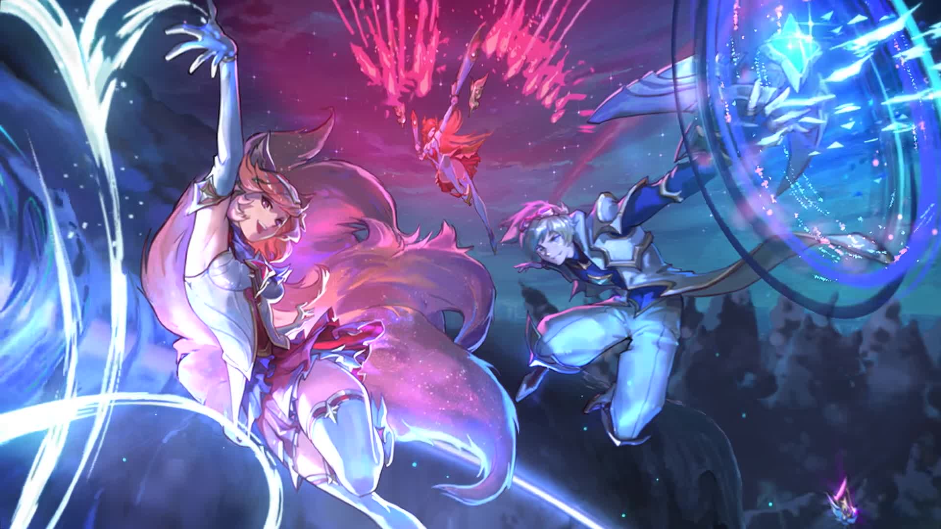 Fondo de Pantalla Animado Guardiana de Las Estrellas de League Of Legends ⭐️ en Movimiento