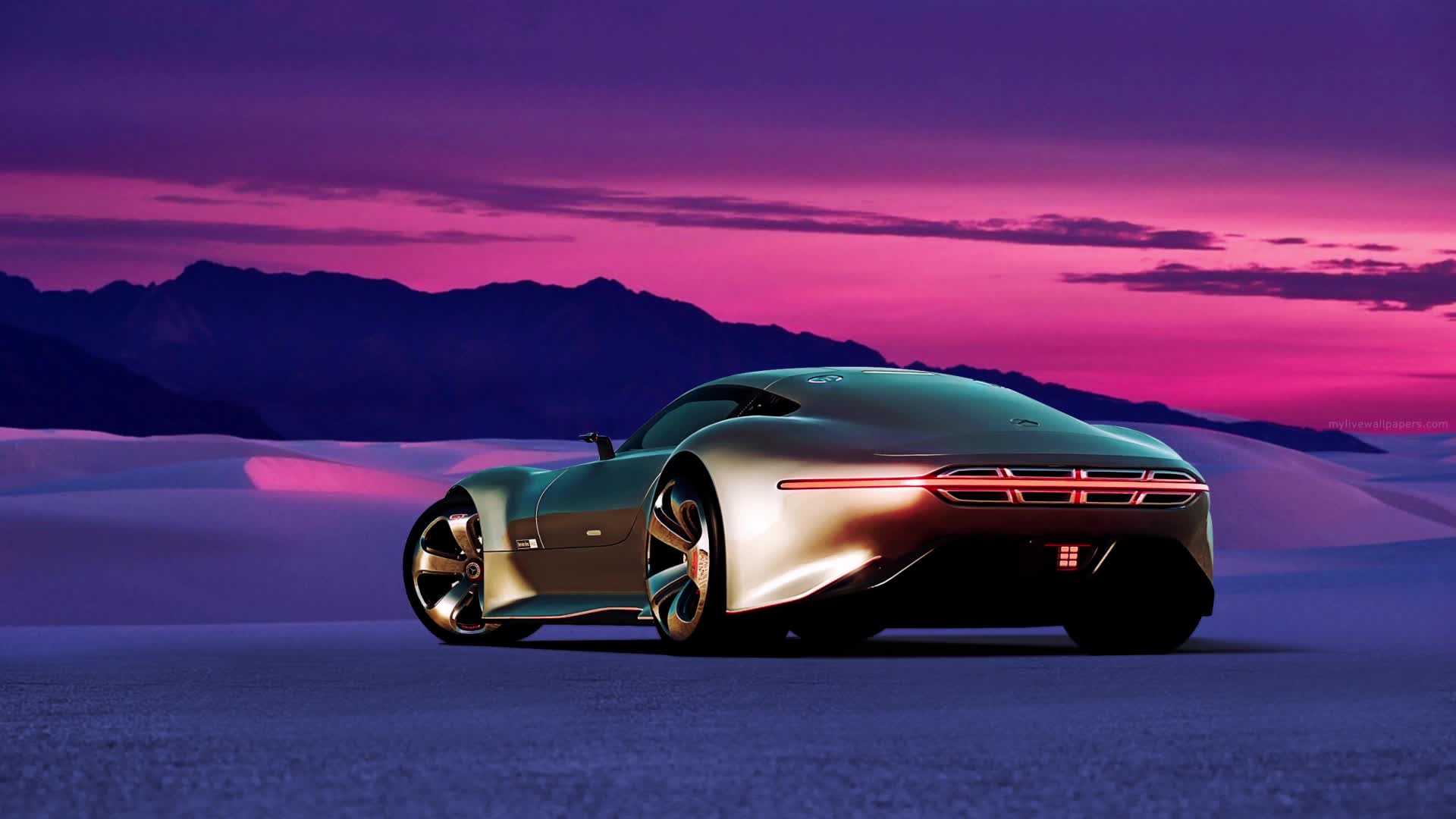 PC ercedes GranTurismo Live Wallpaper live wallpaper