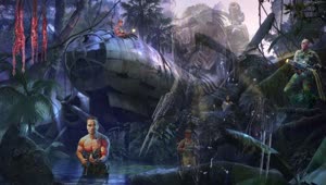 Fondo de Pantalla Animado Invisible Hunter de Alien VS Predator ? en Movimiento