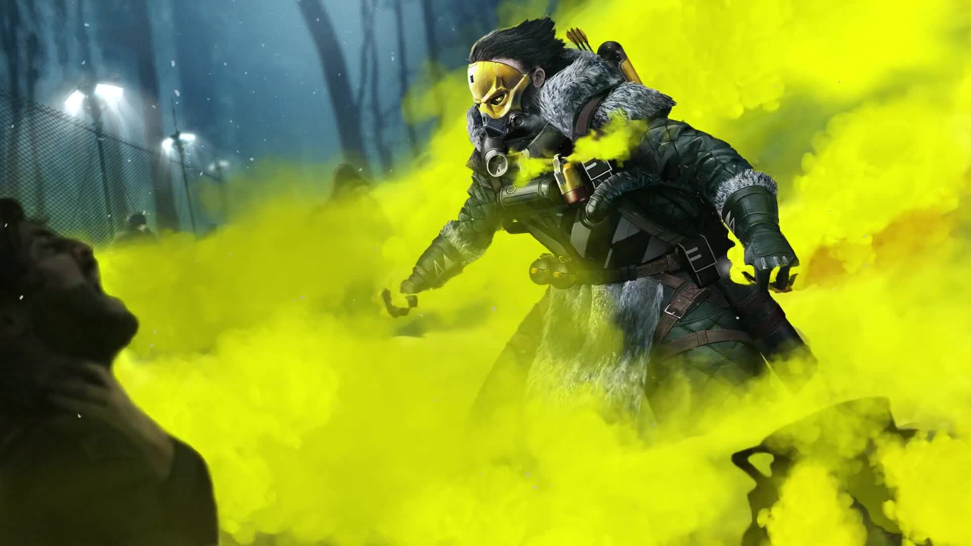 Fondo de Pantalla Animado de Caustic de Apex Legends ☣️ en Movimiento