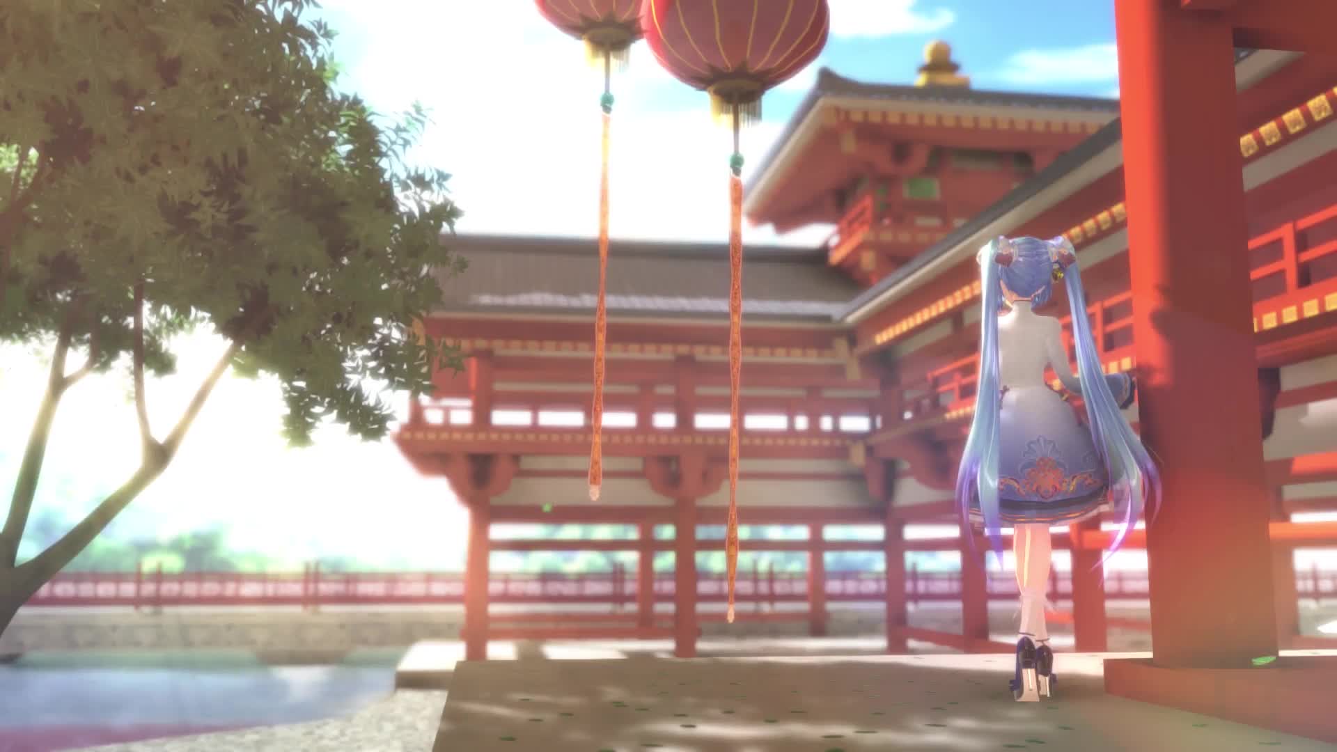 PC Miku Wind Live Wallpaper