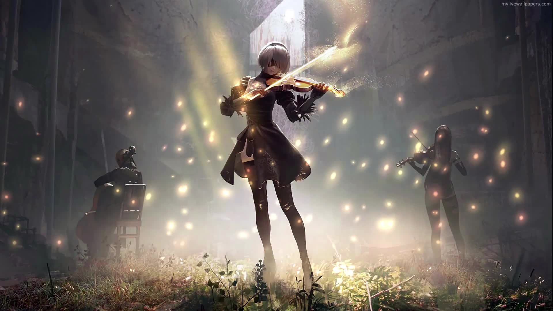 PC Nier Automata Violin Live Wallpaper