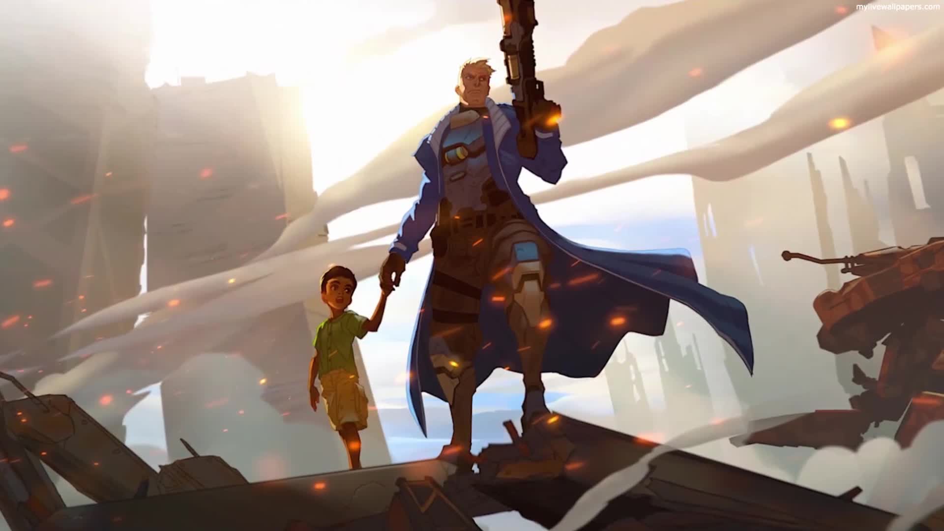 PC Team Overwatch Live Wallpaper