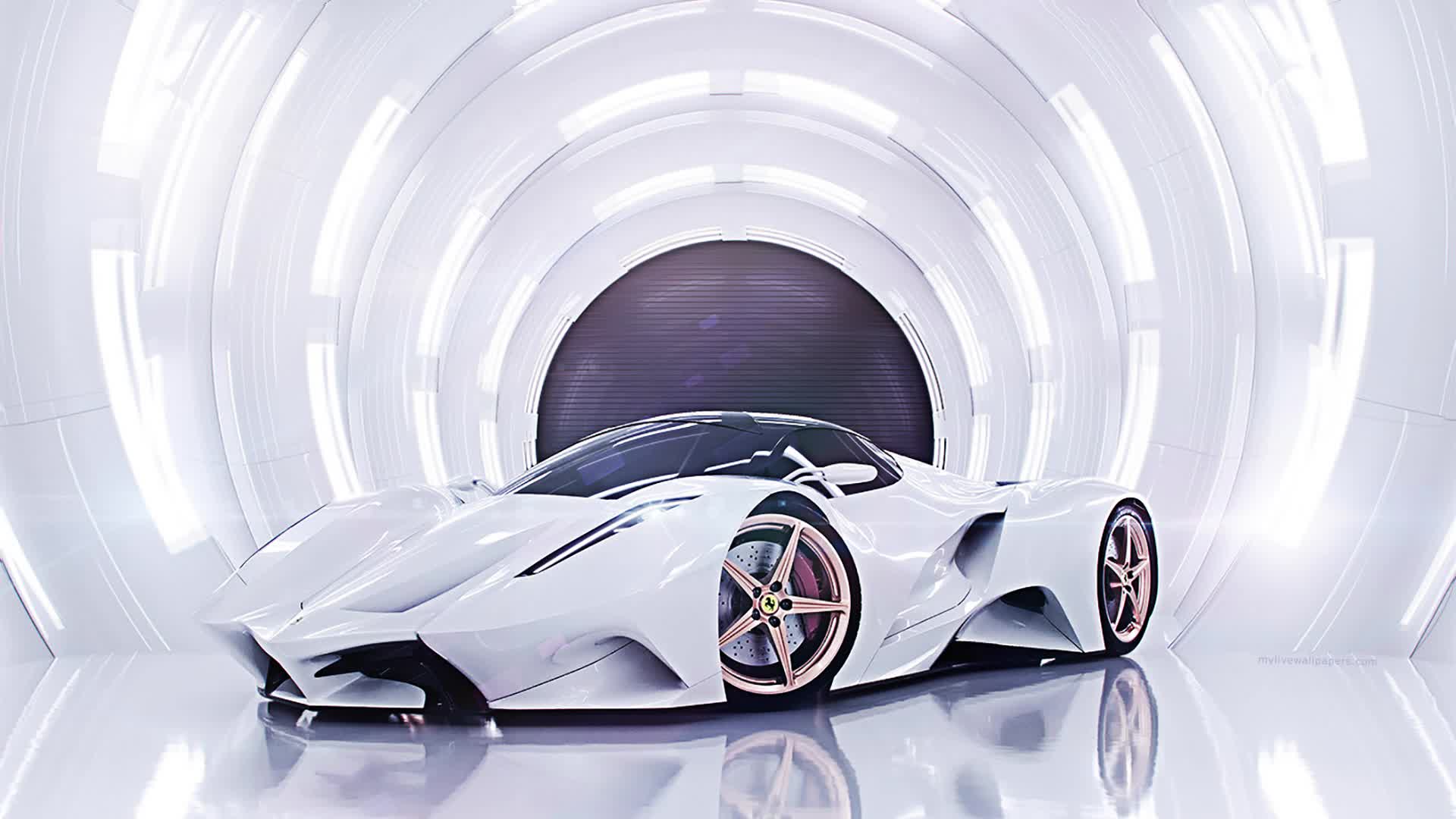 PC Ferrari Concept Live Wallpaper