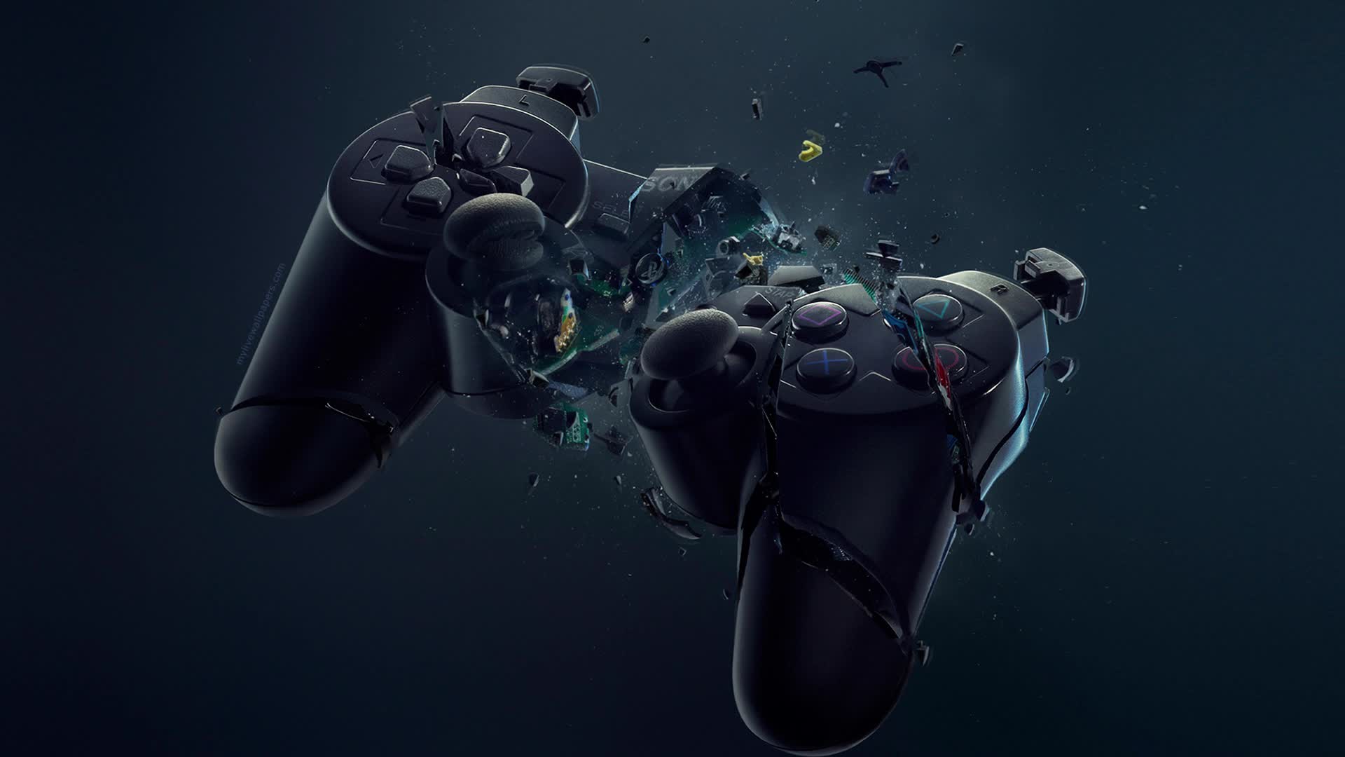 PC Playstation Controller Live Wallpaper