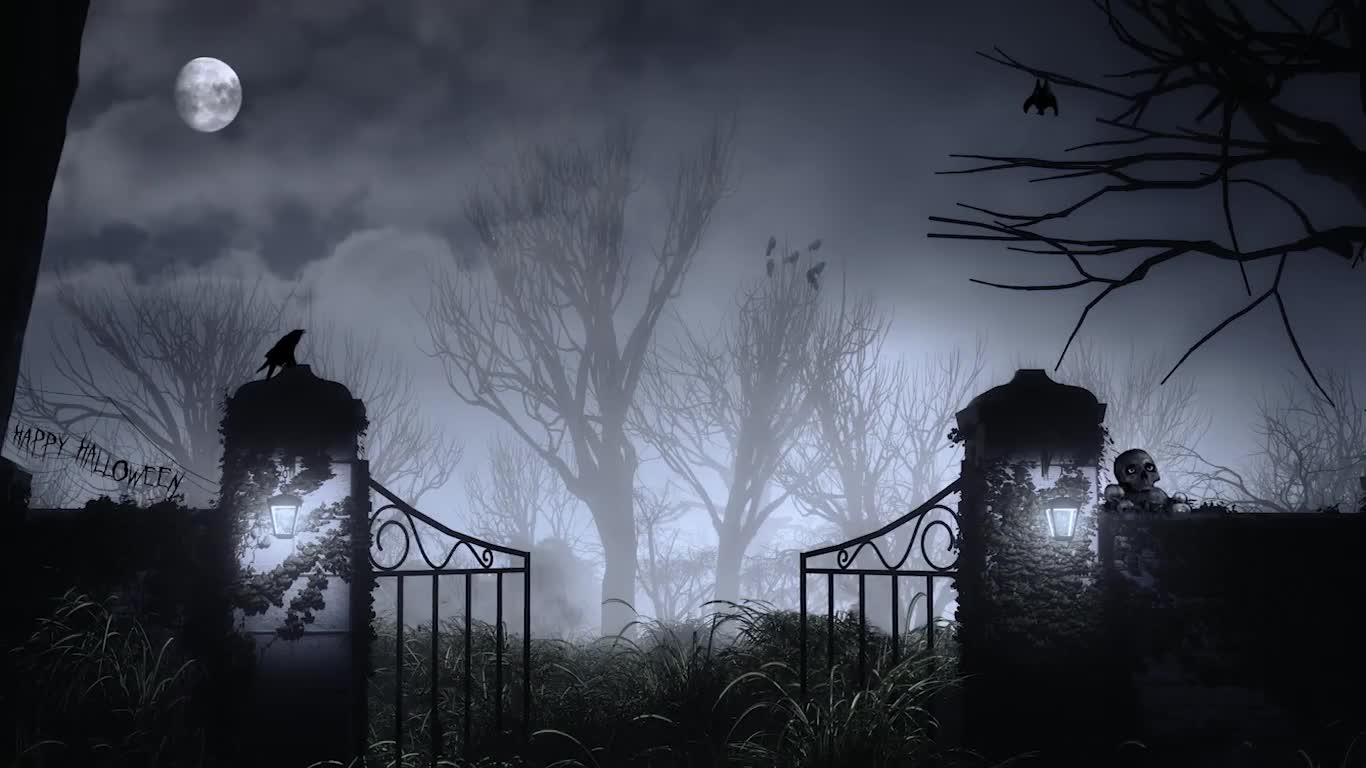 PC Haunted Gate Live Wallpaper